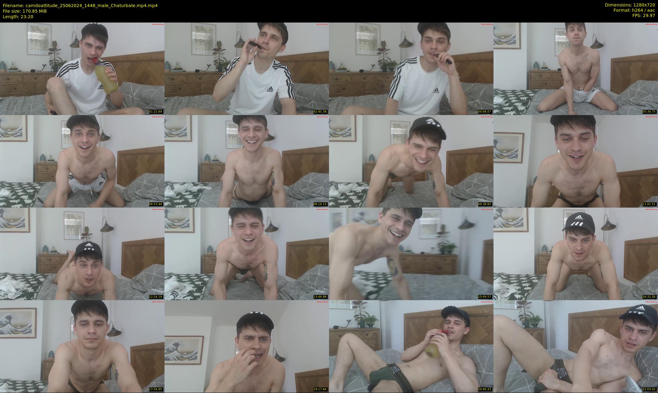 camdoattitude — 24 minute Chaturbate male cam show recording, 720p, Jun 25, 2024