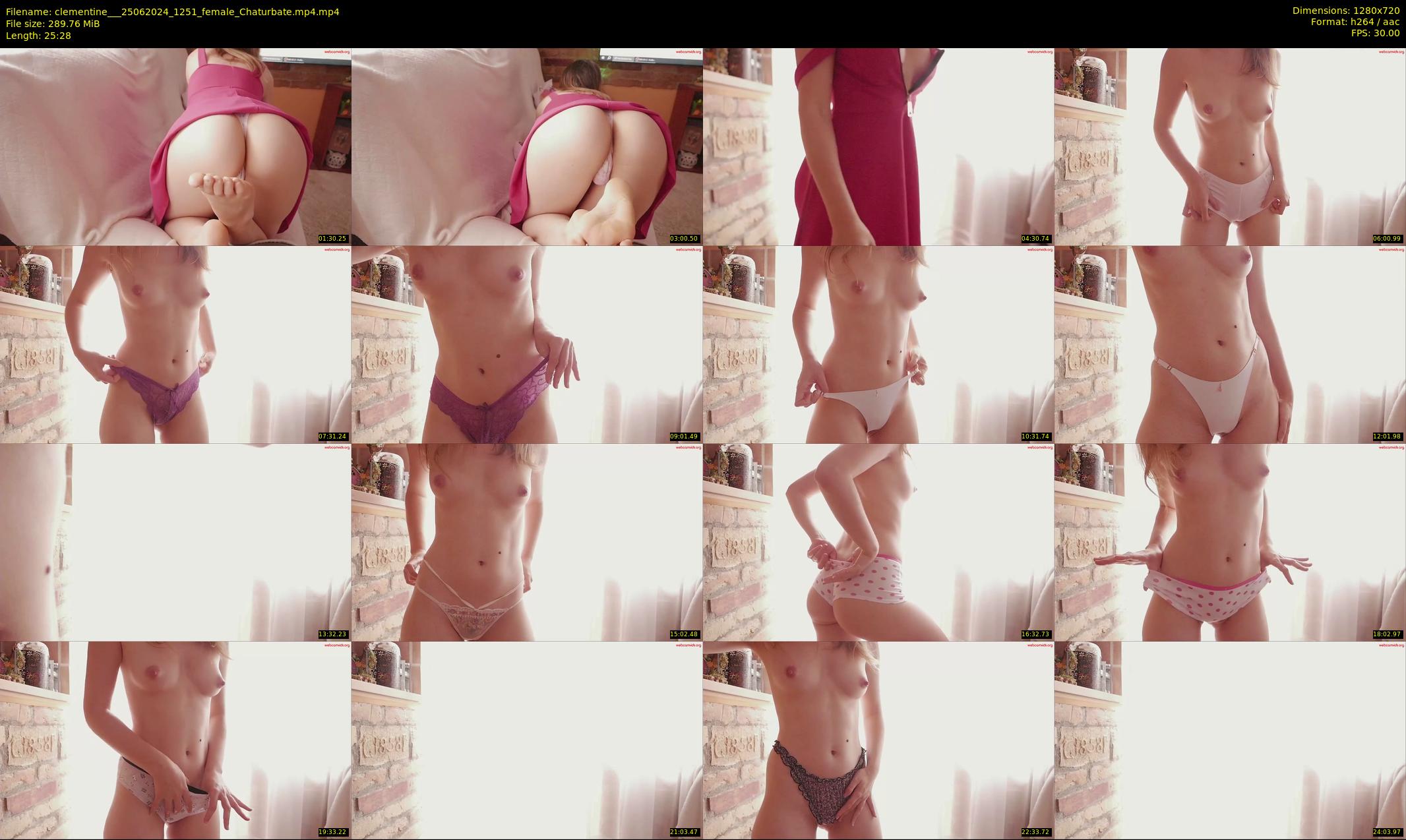 clementine__ — 26 minute Chaturbate female cam show recording, 720p, Jun 25, 2024
