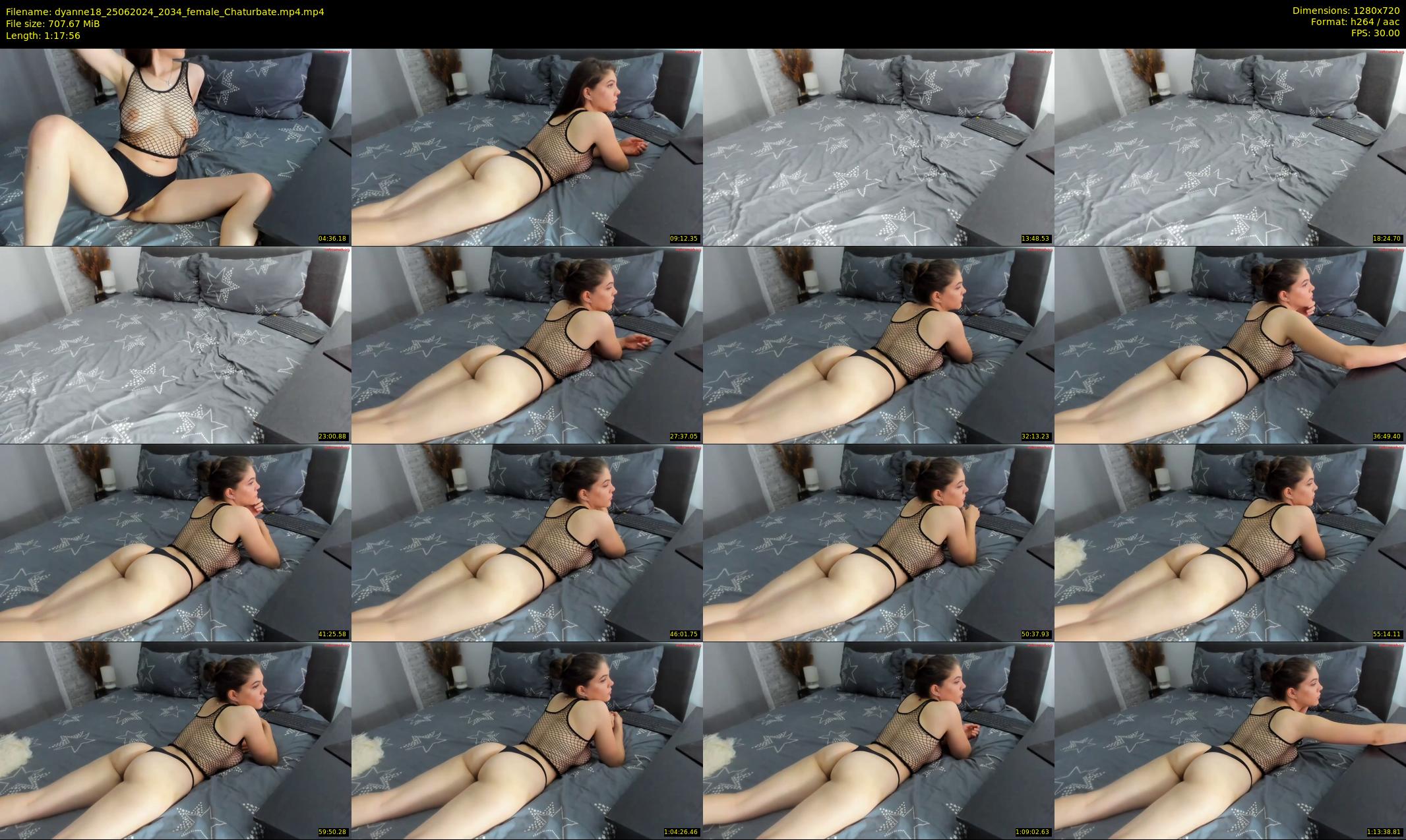 dyanne18 — 78 minute Chaturbate female cam show recording, 720p, Jun 25, 2024