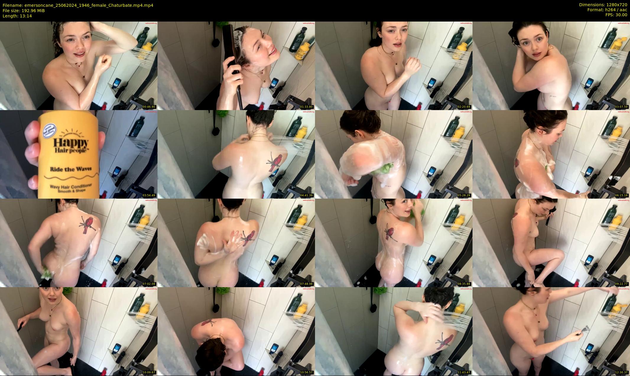 emersoncane — 14 minute Chaturbate female cam show recording, 720p, Jun 25, 2024