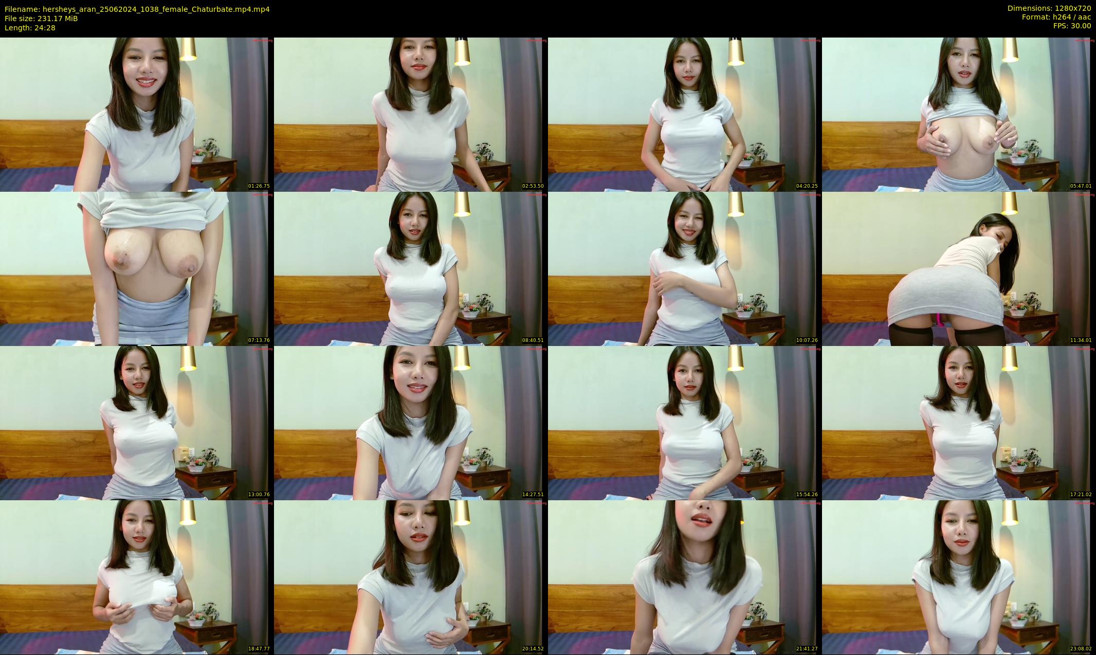 hersheys_aran — 25 minute Chaturbate female cam show recording, 720p, Jun 25, 2024