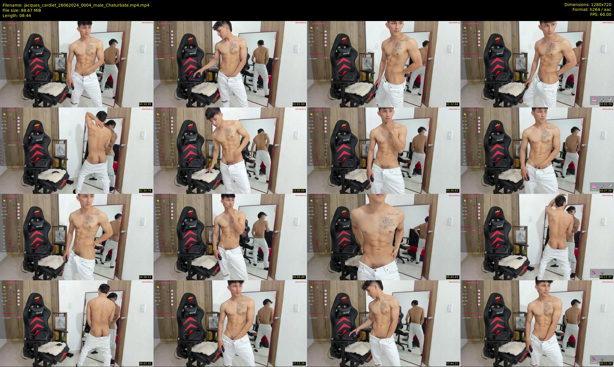 jacques_cardiet — 9 minute Chaturbate male cam show recording, 720p, Jun 26, 2024