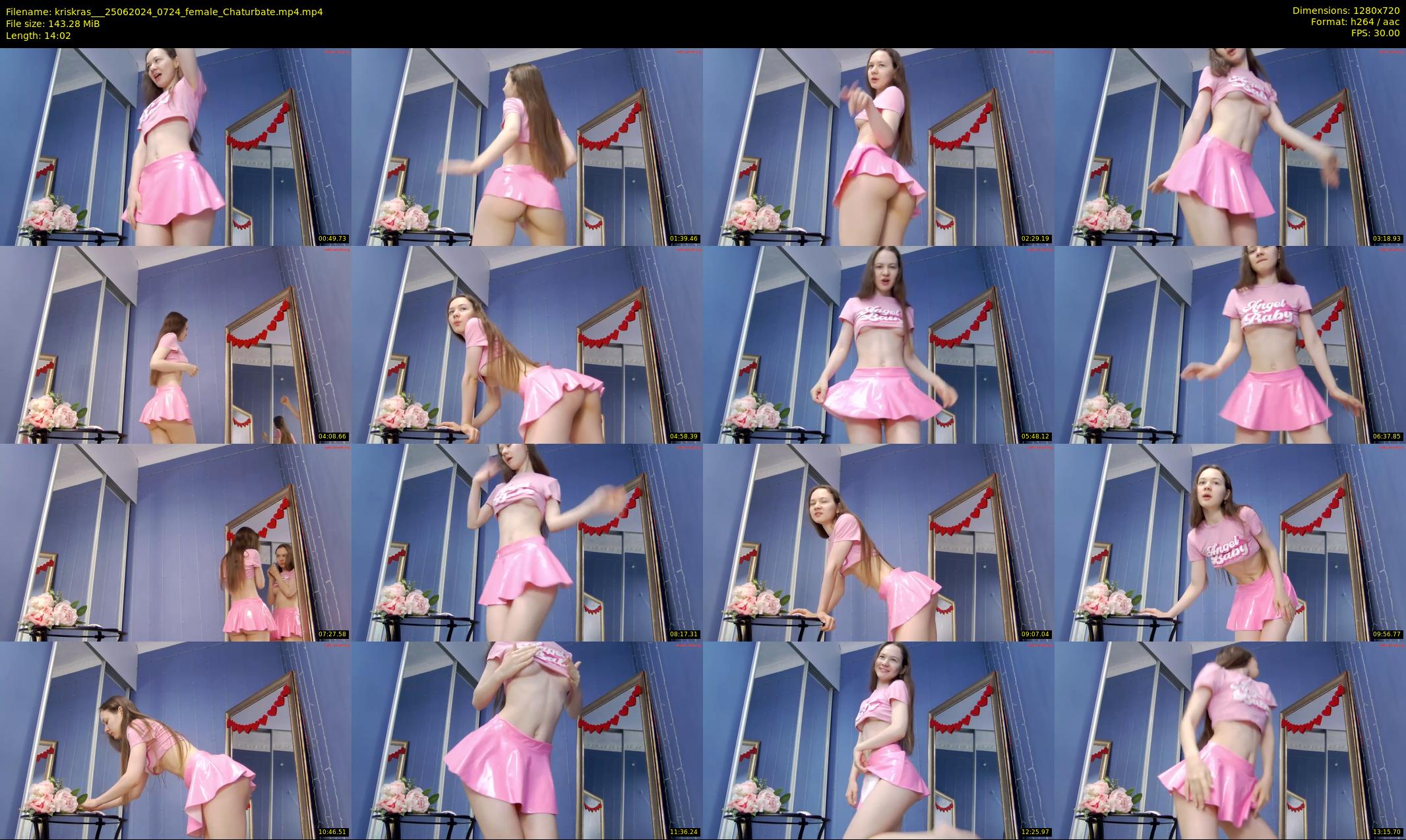 kriskras__ — 15 minute Chaturbate female cam show recording, 720p, Jun 25, 2024