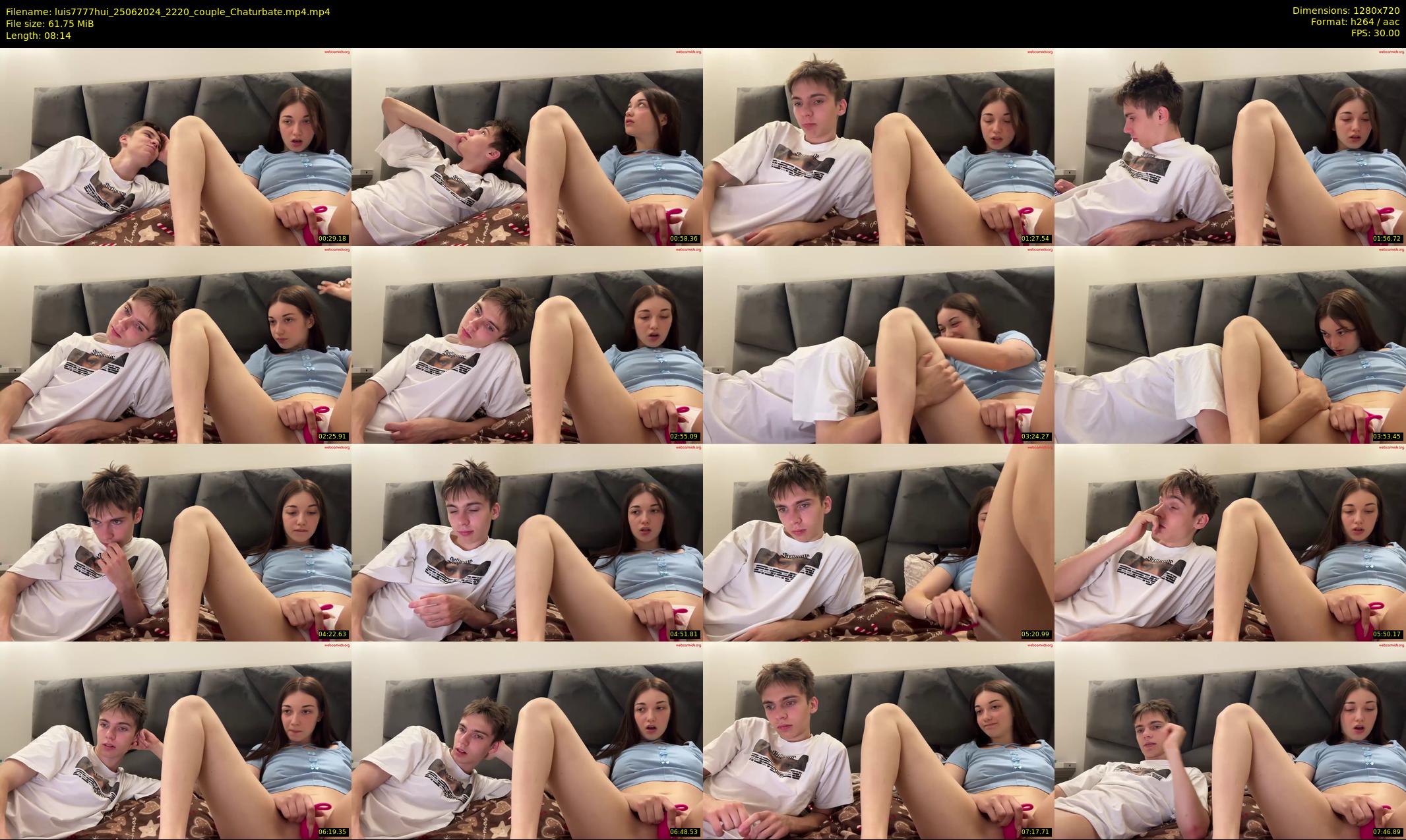 luis7777hui — 9 minute Chaturbate couple cam show recording, 720p, Jun 25, 2024