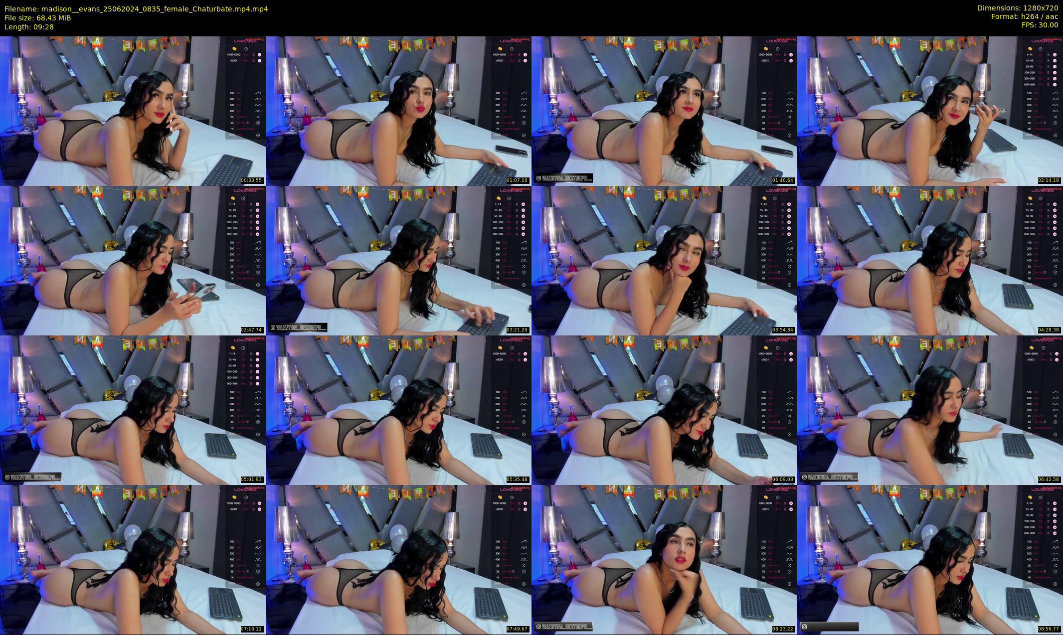 madison__evans — 10 minute Chaturbate female cam show recording, 720p, Jun 25, 2024