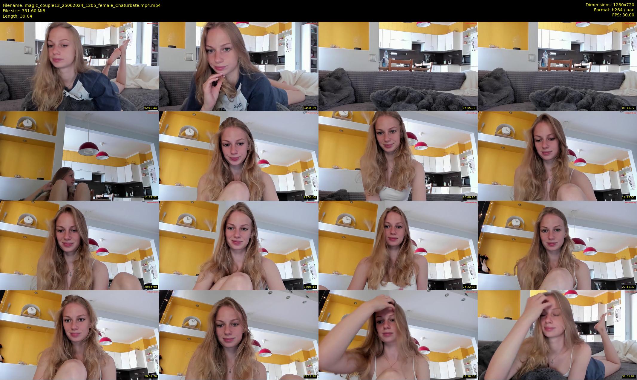 magic_couple13 — 40 minute Chaturbate couple cam show recording, 720p, Jun 25, 2024