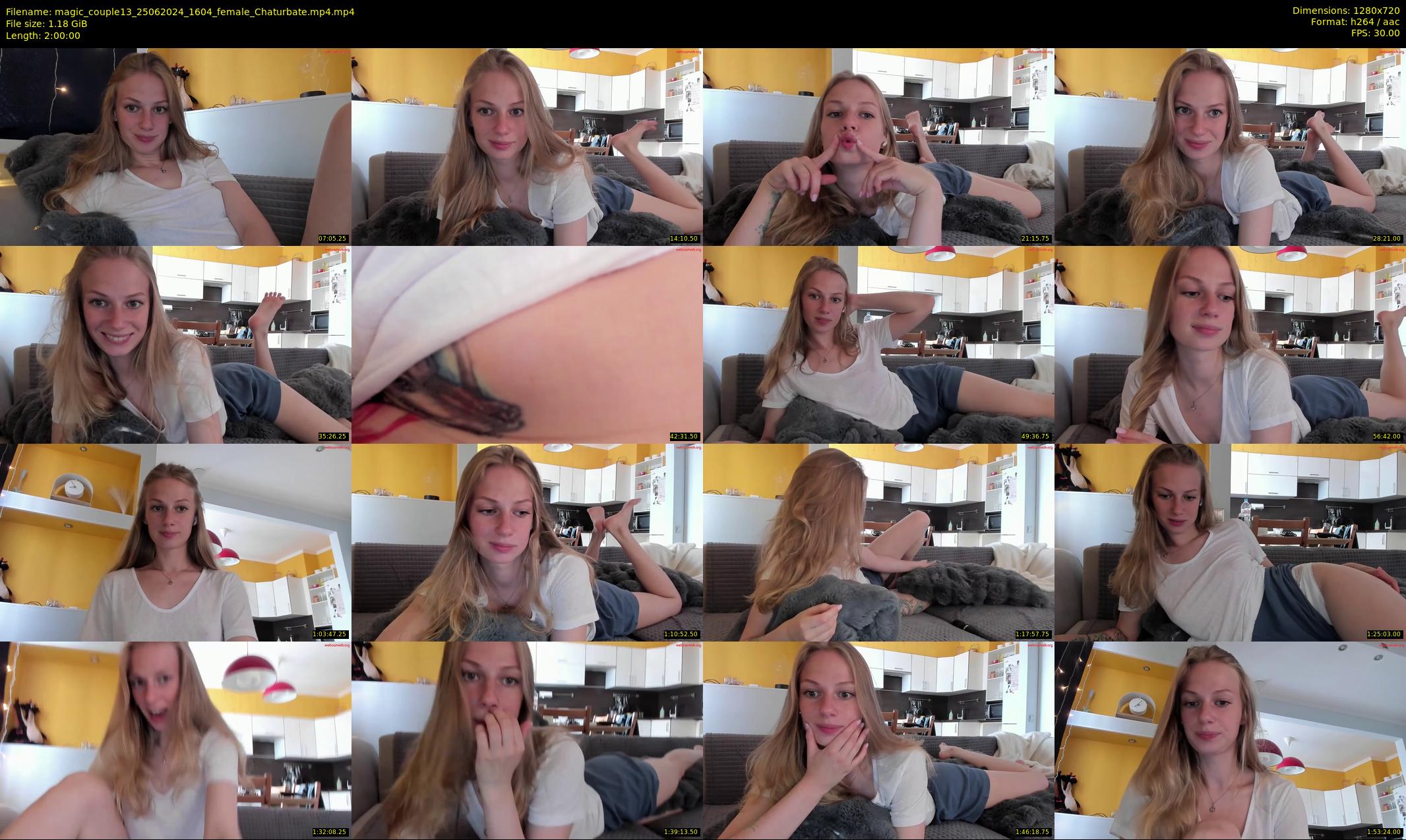 magic_couple13 — 120 minute Chaturbate couple cam show recording, 720p, Jun 25, 2024