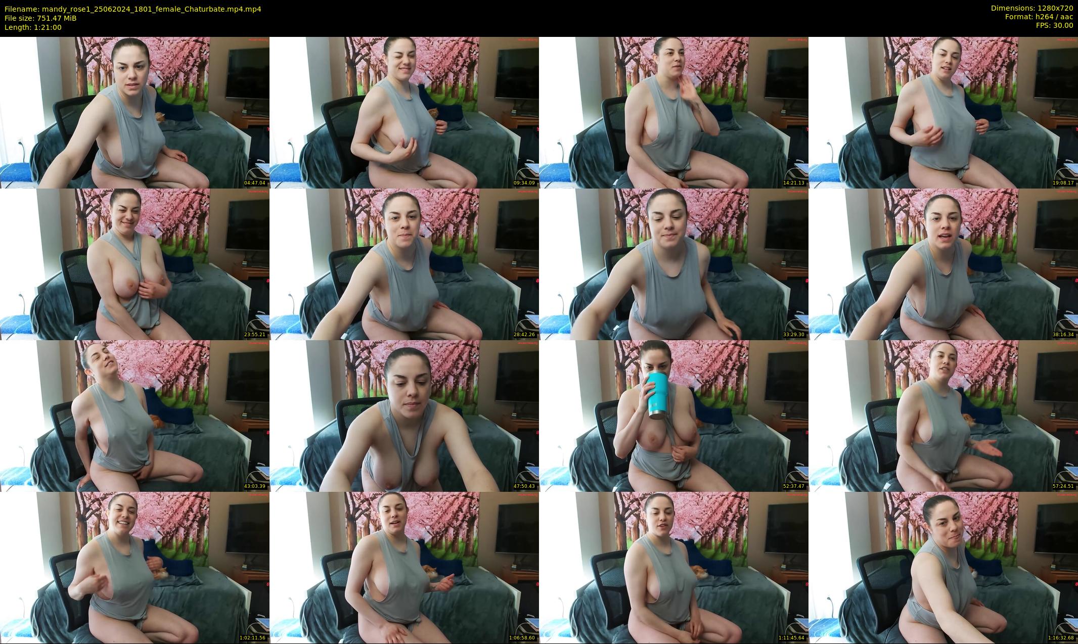 mandy_rose1 — 81 minute Chaturbate female cam show recording, 720p, Jun 25, 2024