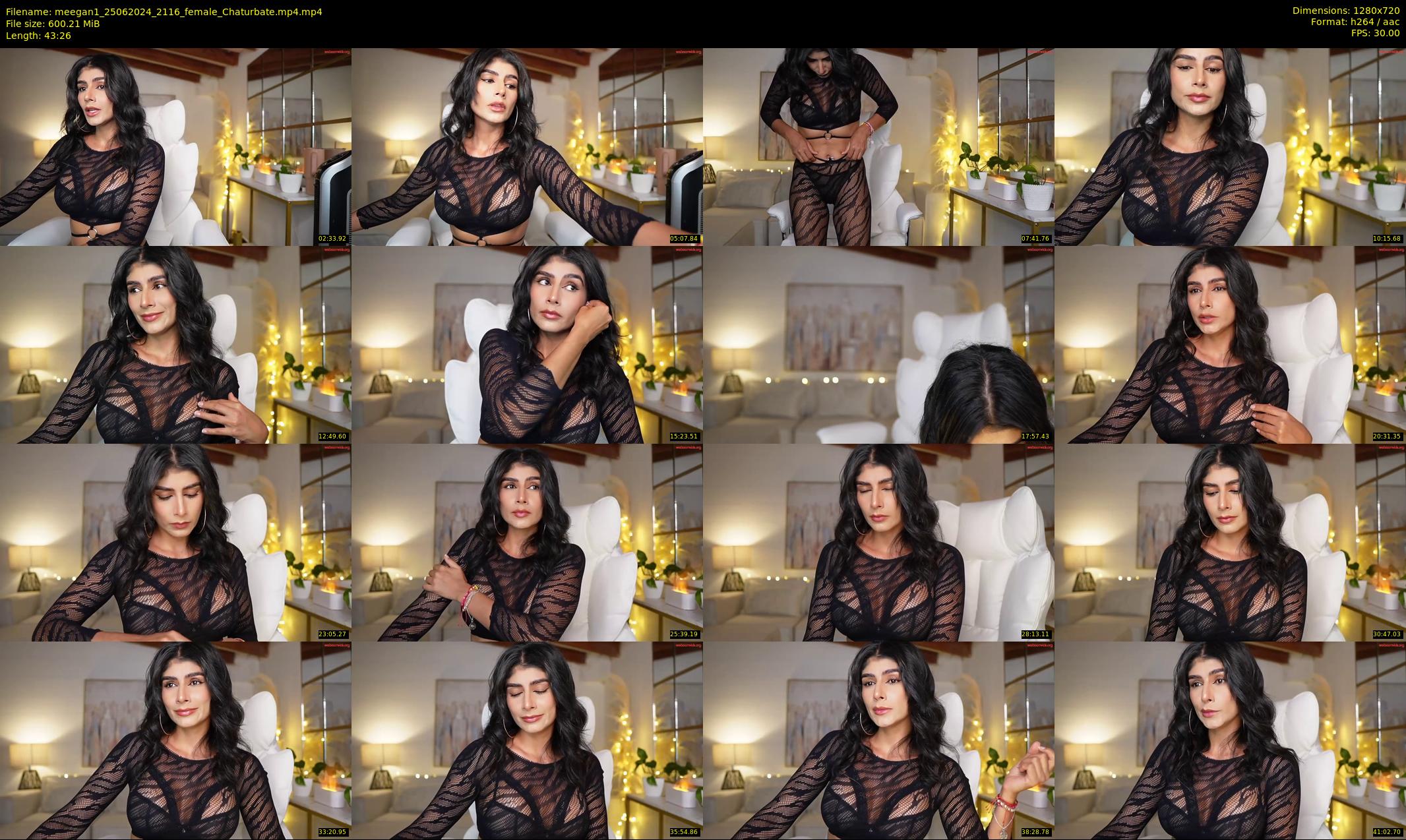 meegan1 — 44 minute Chaturbate female cam show recording, 720p, Jun 25, 2024