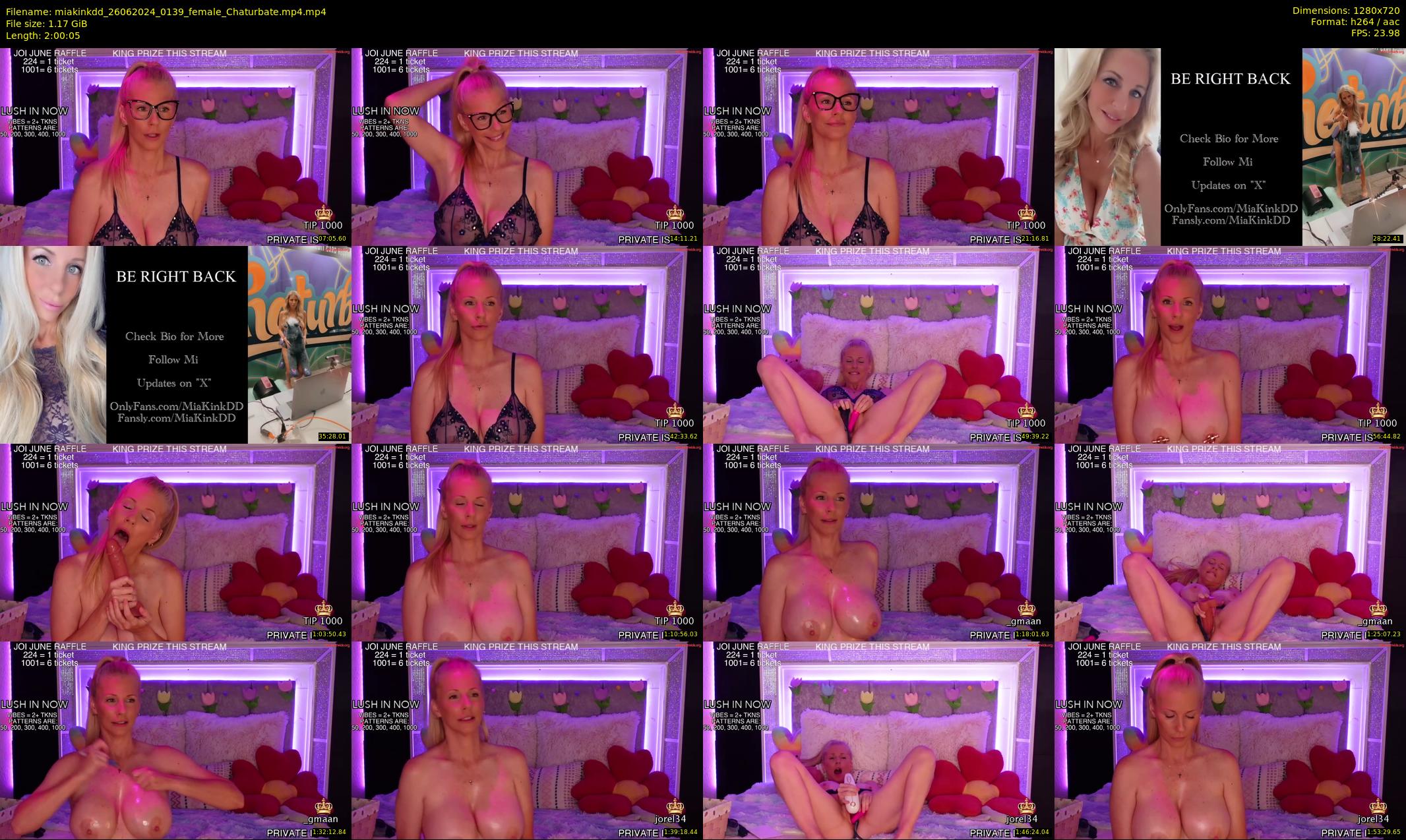 miakinkdd — 121 minute Chaturbate female cam show recording, 720p, Jun 26, 2024