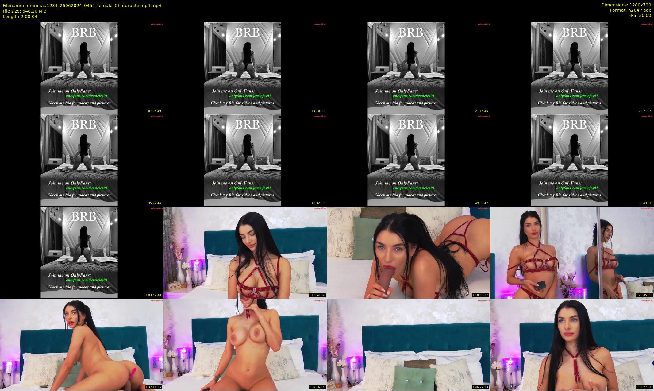 mmmaaa1234 — 121 minute Chaturbate female cam show recording, 720p, Jun 26, 2024