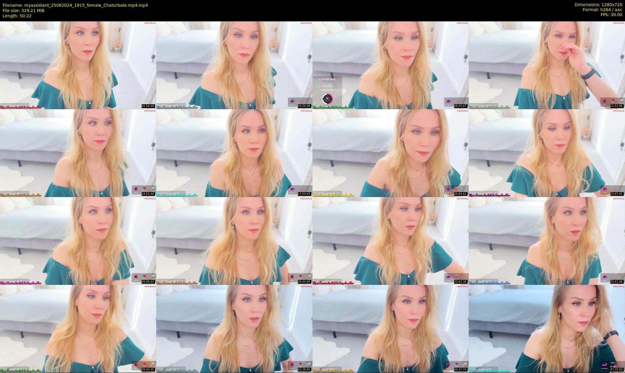 myassistant — 51 minute Chaturbate female cam show recording, 720p, Jun 25, 2024