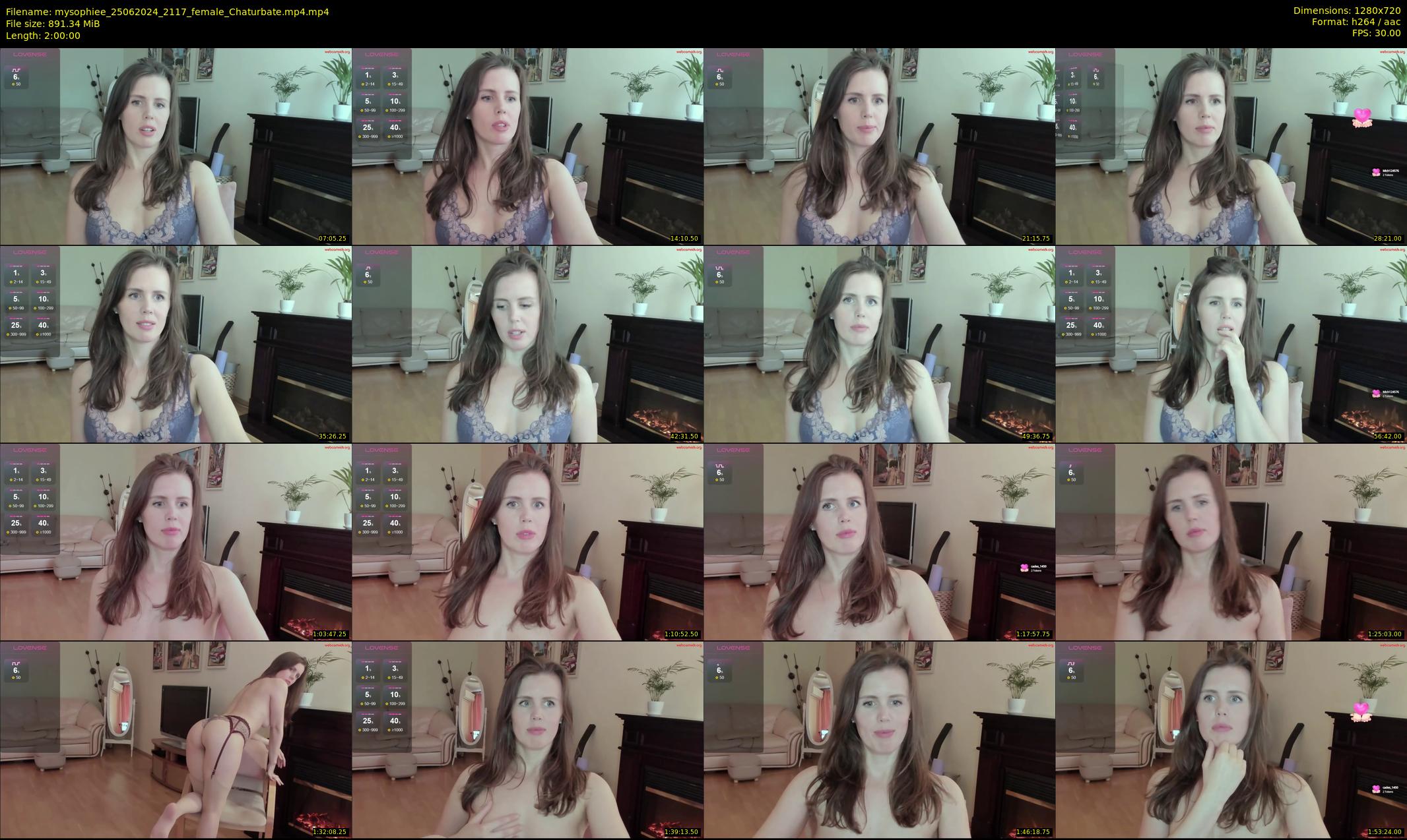 mysophiee — 120 minute Chaturbate female cam show recording, 720p, Jun 25, 2024