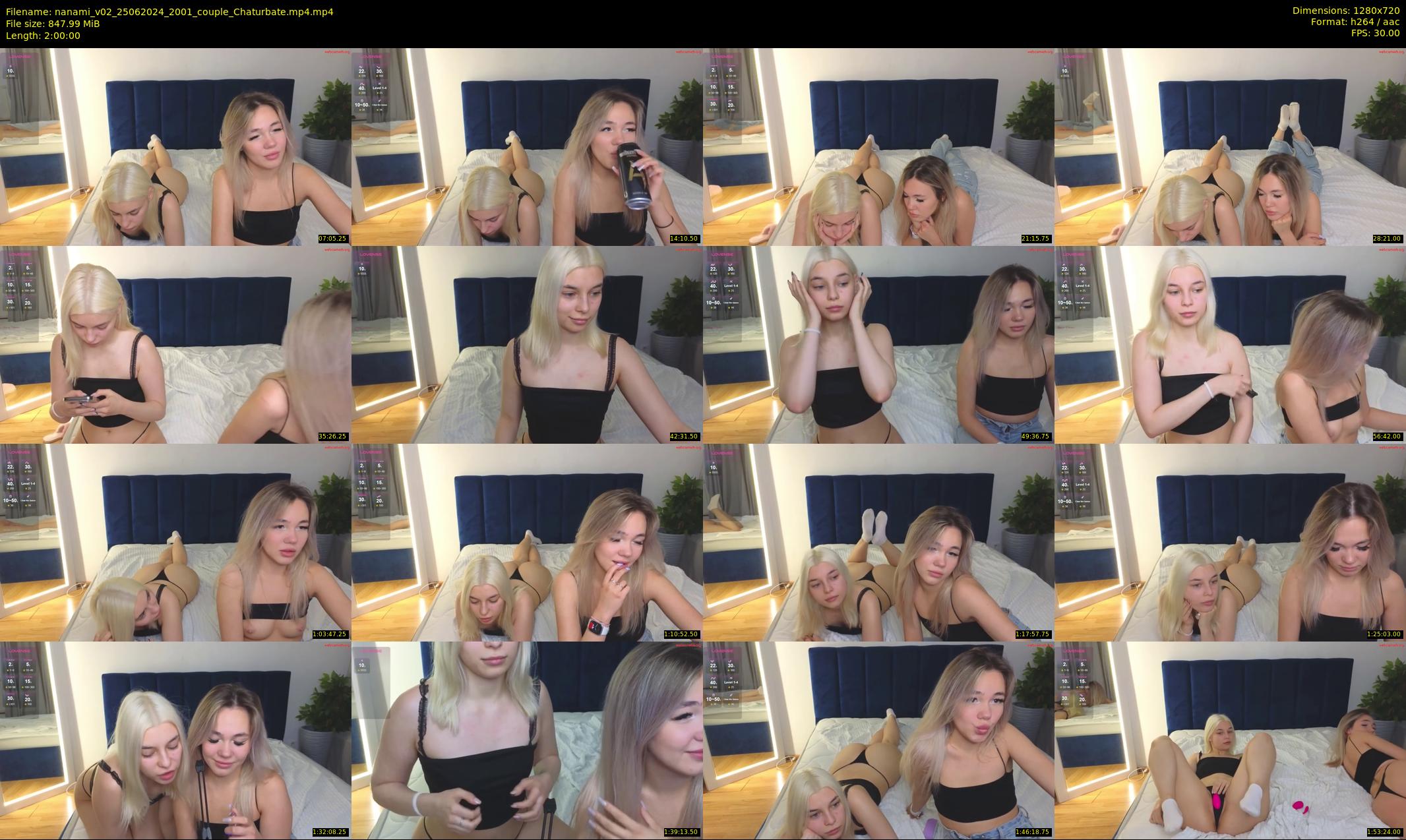 nanami_v02 — 120 minute Chaturbate couple cam show recording, 720p, Jun 25, 2024