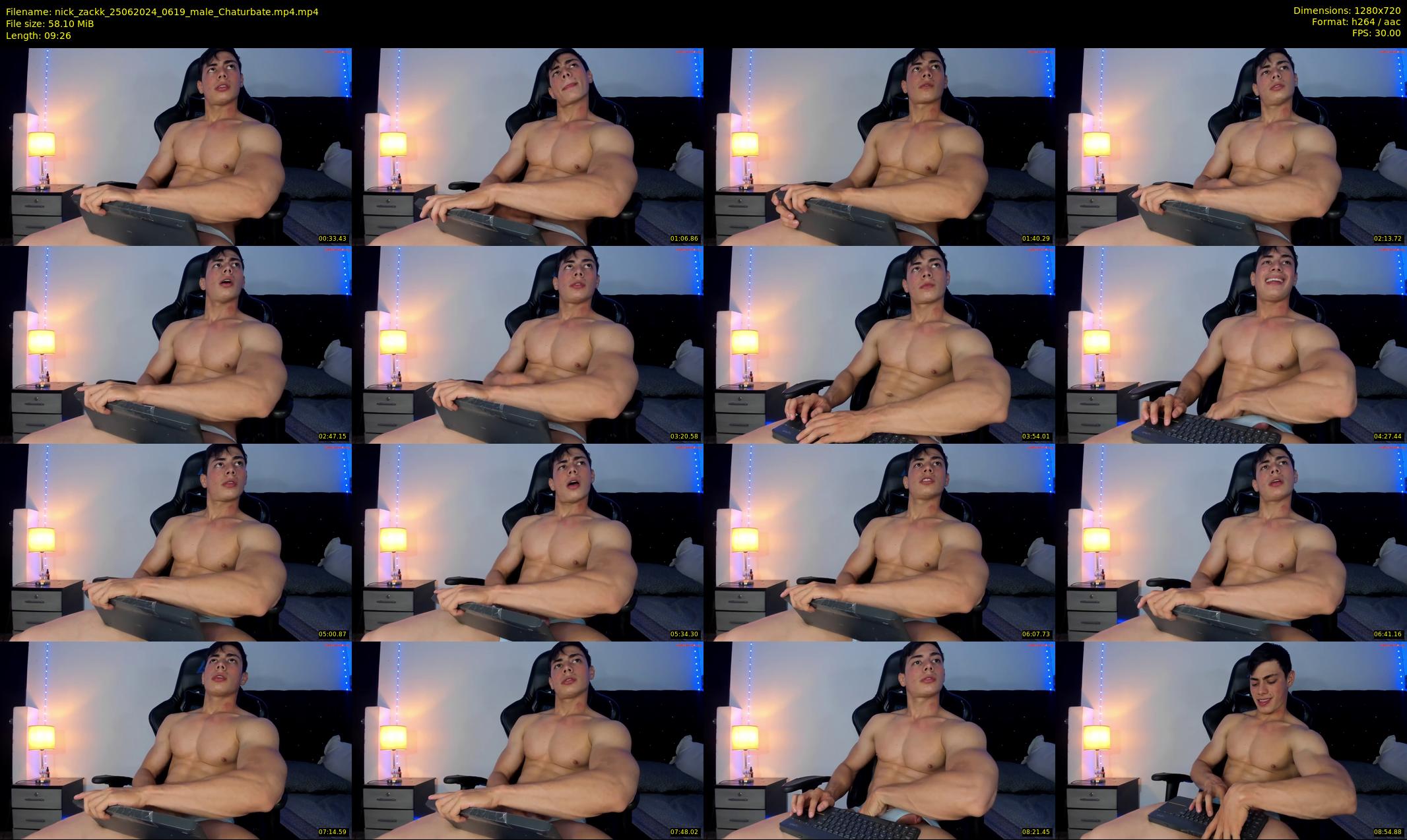 nick_zackk — 10 minute Chaturbate male cam show recording, 720p, Jun 25, 2024