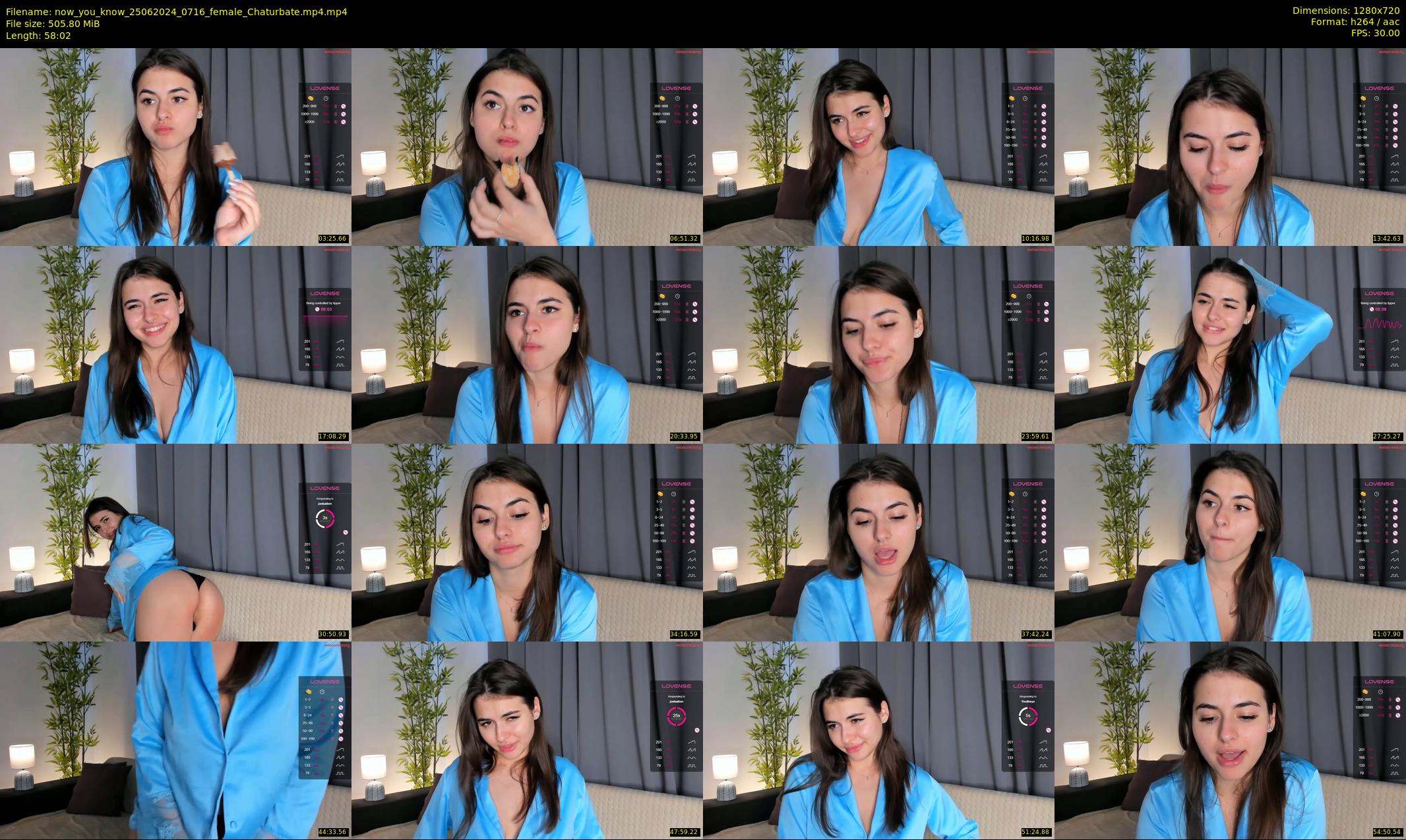 now_you_know — 59 minute Chaturbate female cam show recording, 720p, Jun 25, 2024