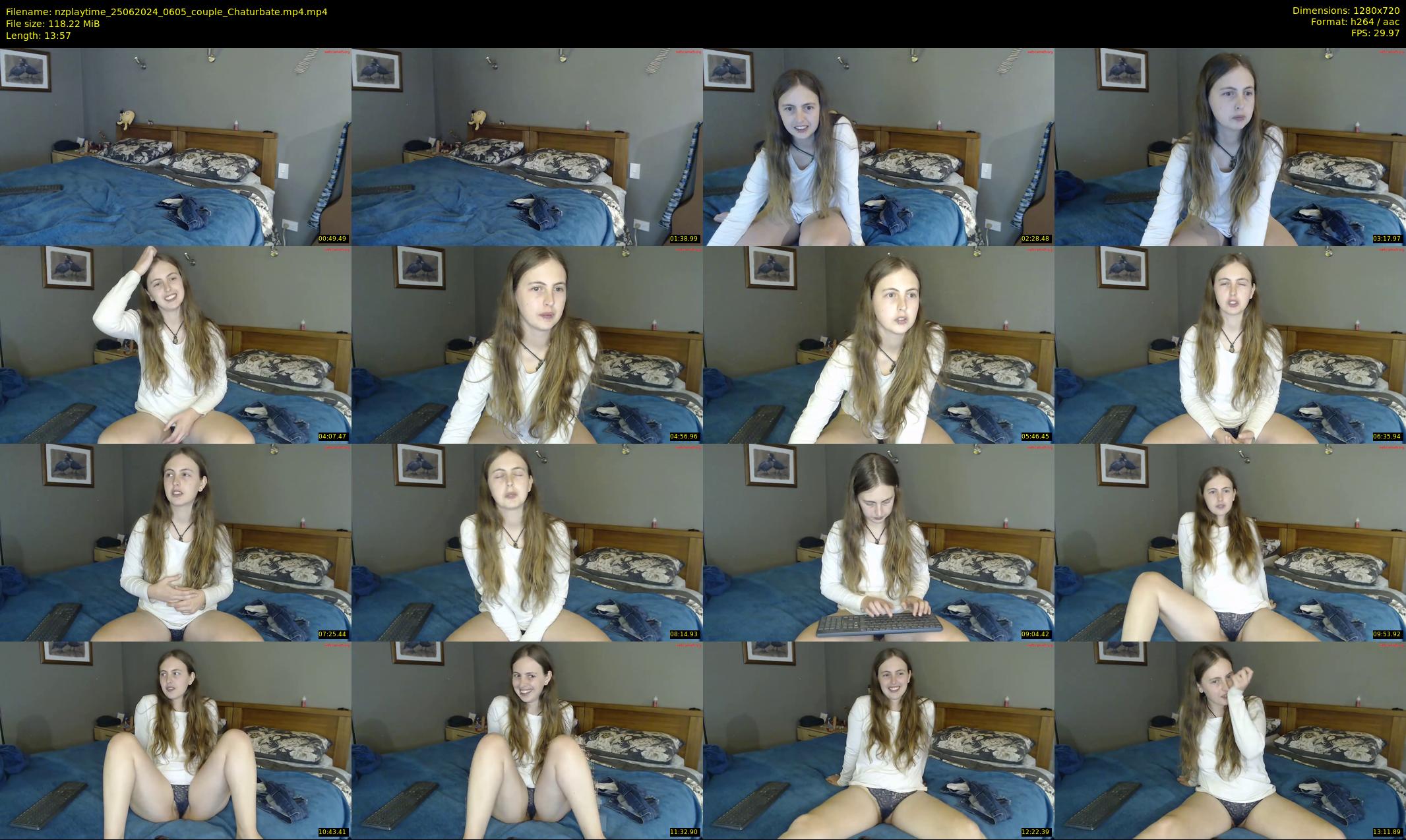 nzplaytime — 14 minute Chaturbate couple cam show recording, 720p, Jun 25, 2024