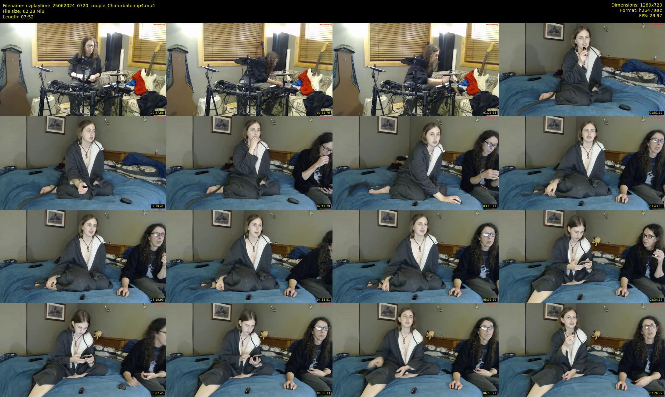 nzplaytime — 8 minute Chaturbate couple cam show recording, 720p, Jun 25, 2024