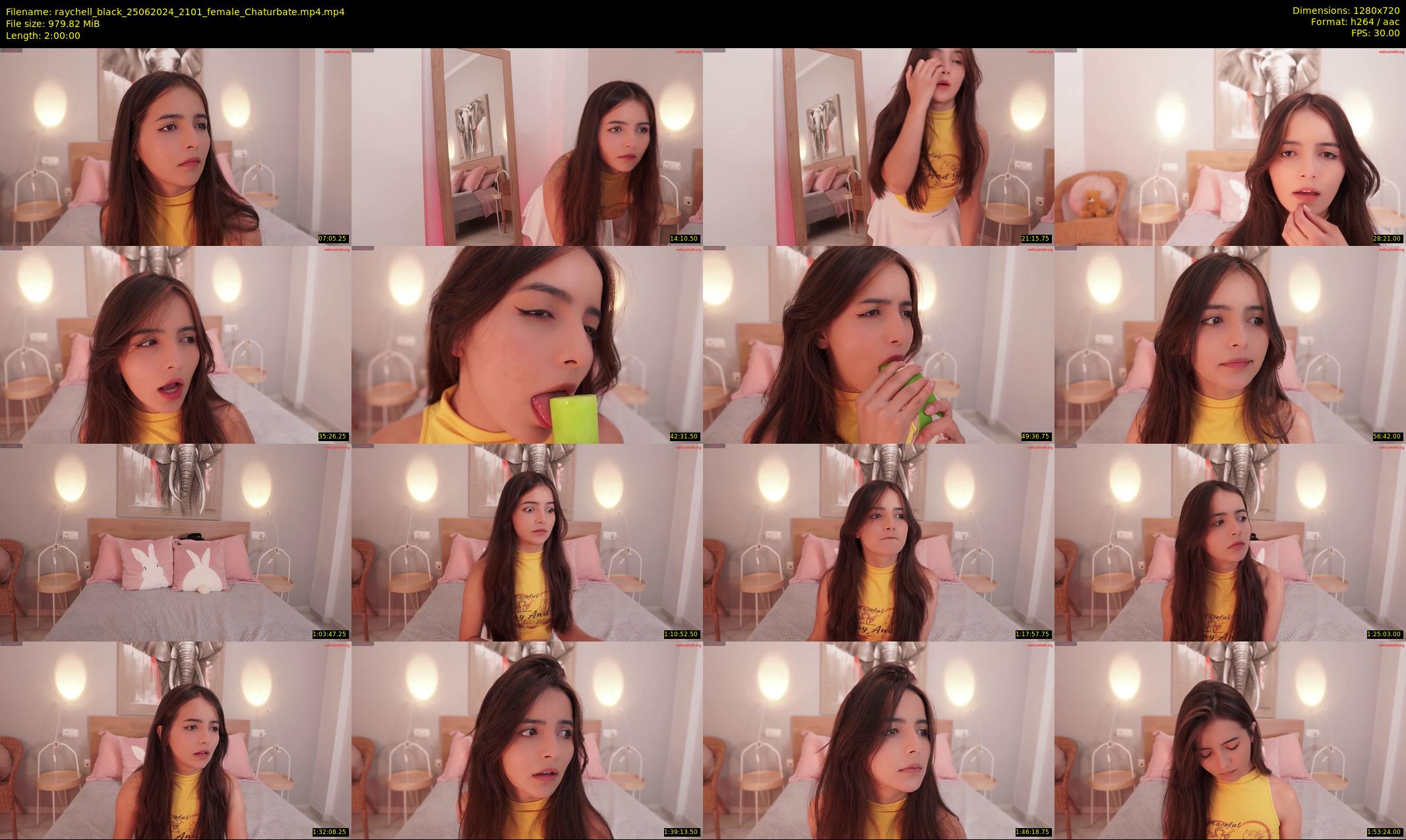 raychell_black — 120 minute Chaturbate female cam show recording, 720p, Jun 25, 2024