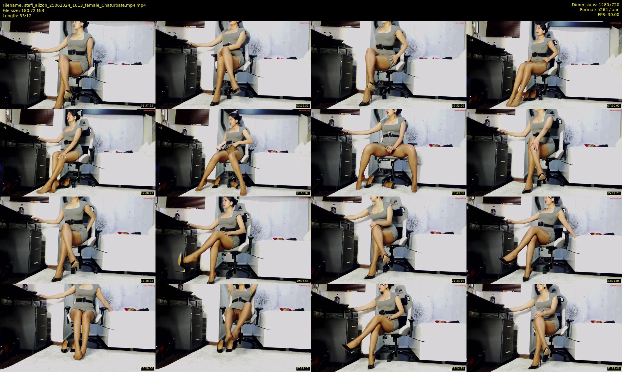 stefi_alizon — 34 minute Chaturbate female cam show recording, 720p, Jun 25, 2024