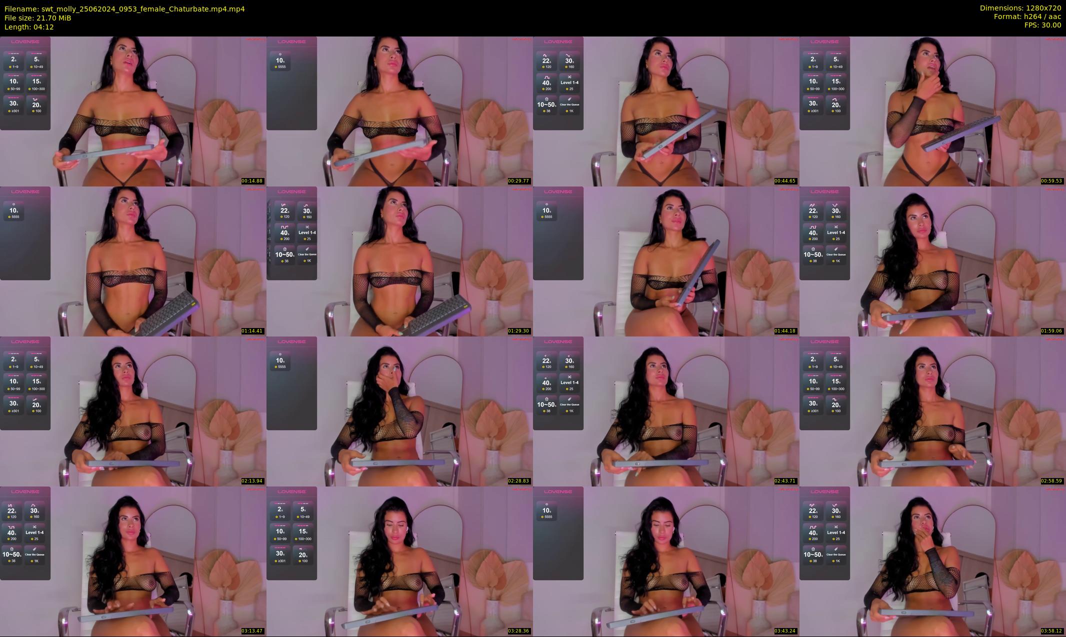 swt_molly — 5 minute Chaturbate female cam show recording, 720p, Jun 25, 2024