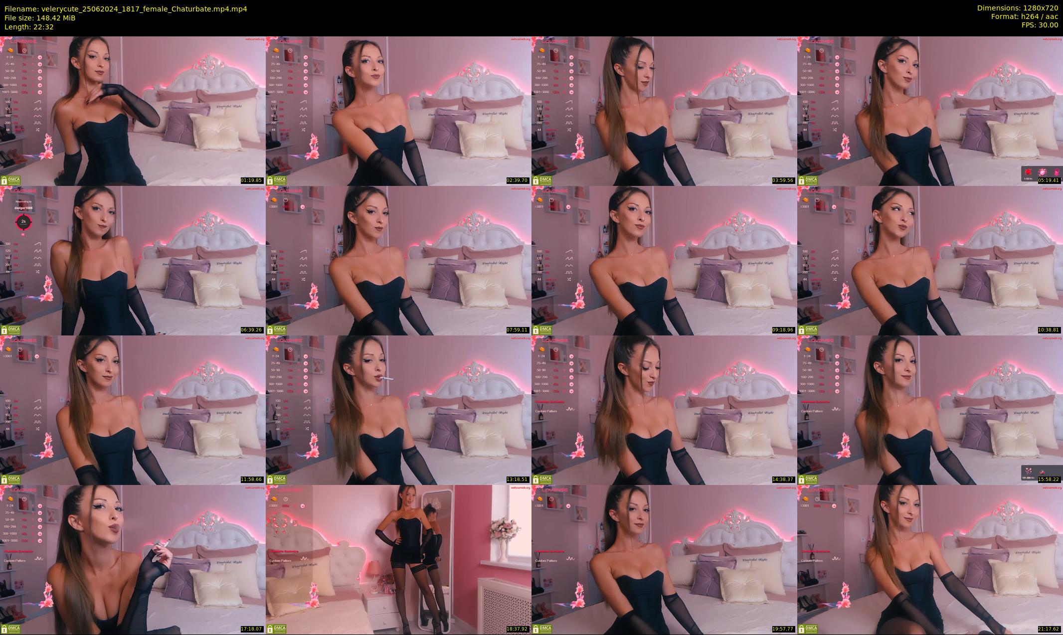 velerycute — 23 minute Chaturbate female cam show recording, 720p, Jun 25, 2024