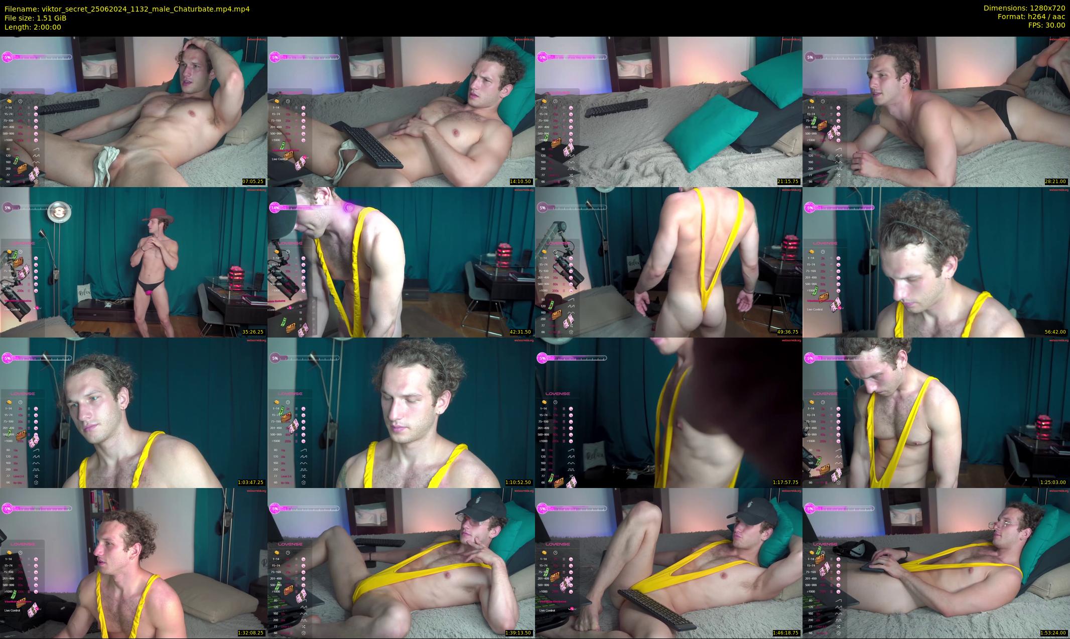 viktor_secret — 120 minute Chaturbate male cam show recording, 720p, Jun 25, 2024
