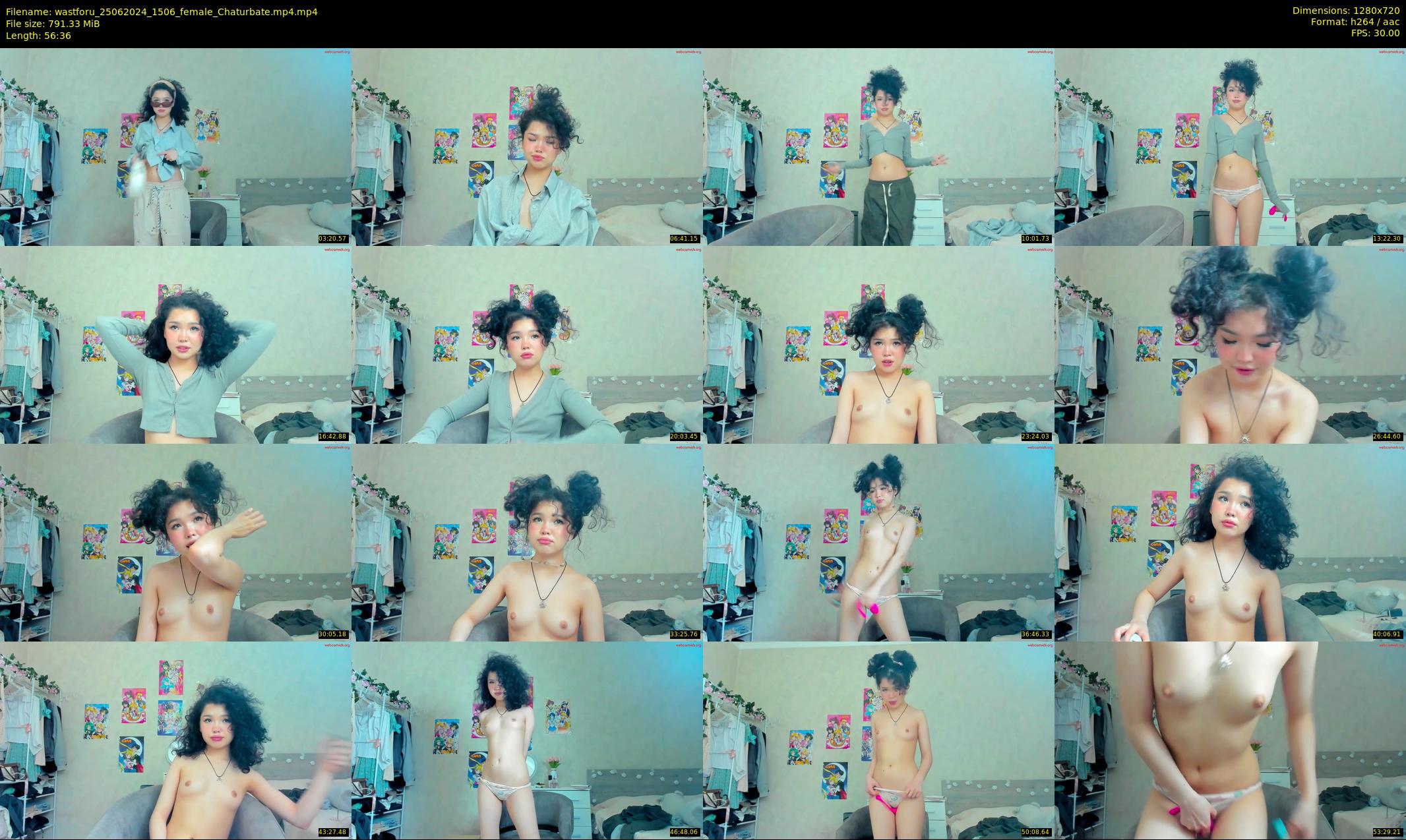wastforu — 57 minute Chaturbate female cam show recording, 720p, Jun 25, 2024