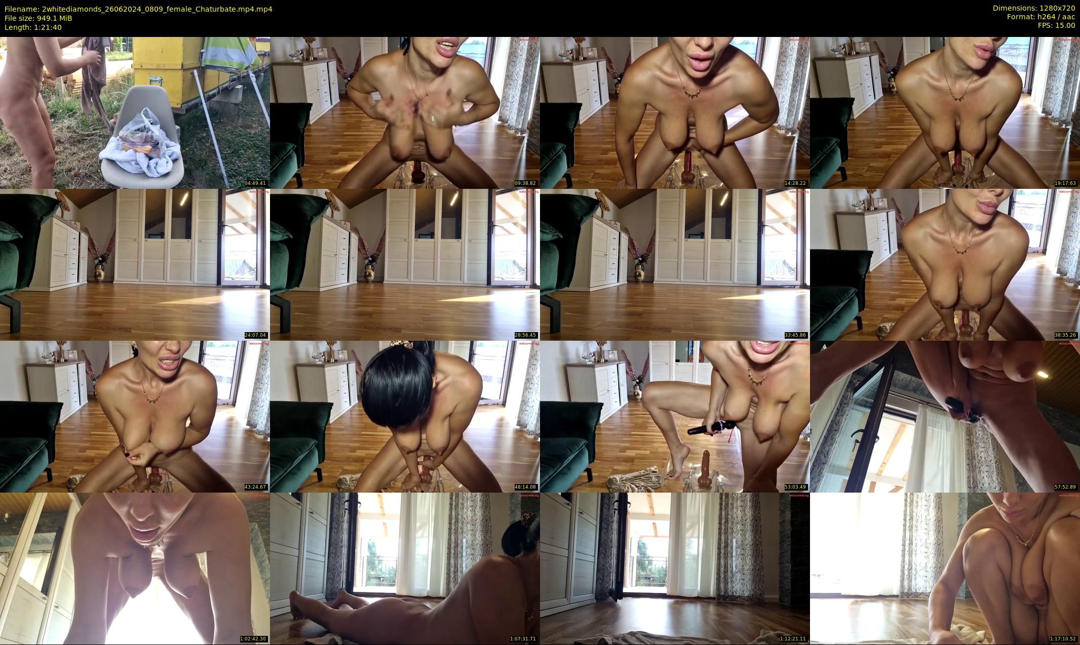 2whitediamonds — 82 minute Chaturbate couple cam show recording, 720p, Jun 26, 2024