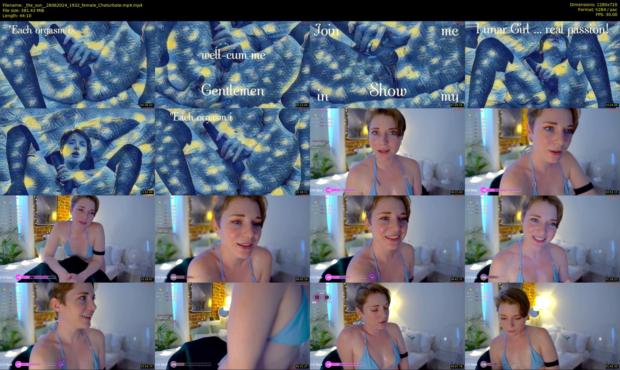 _the_sun_ — 45 minute Chaturbate female cam show recording, 720p, Jun 26, 2024