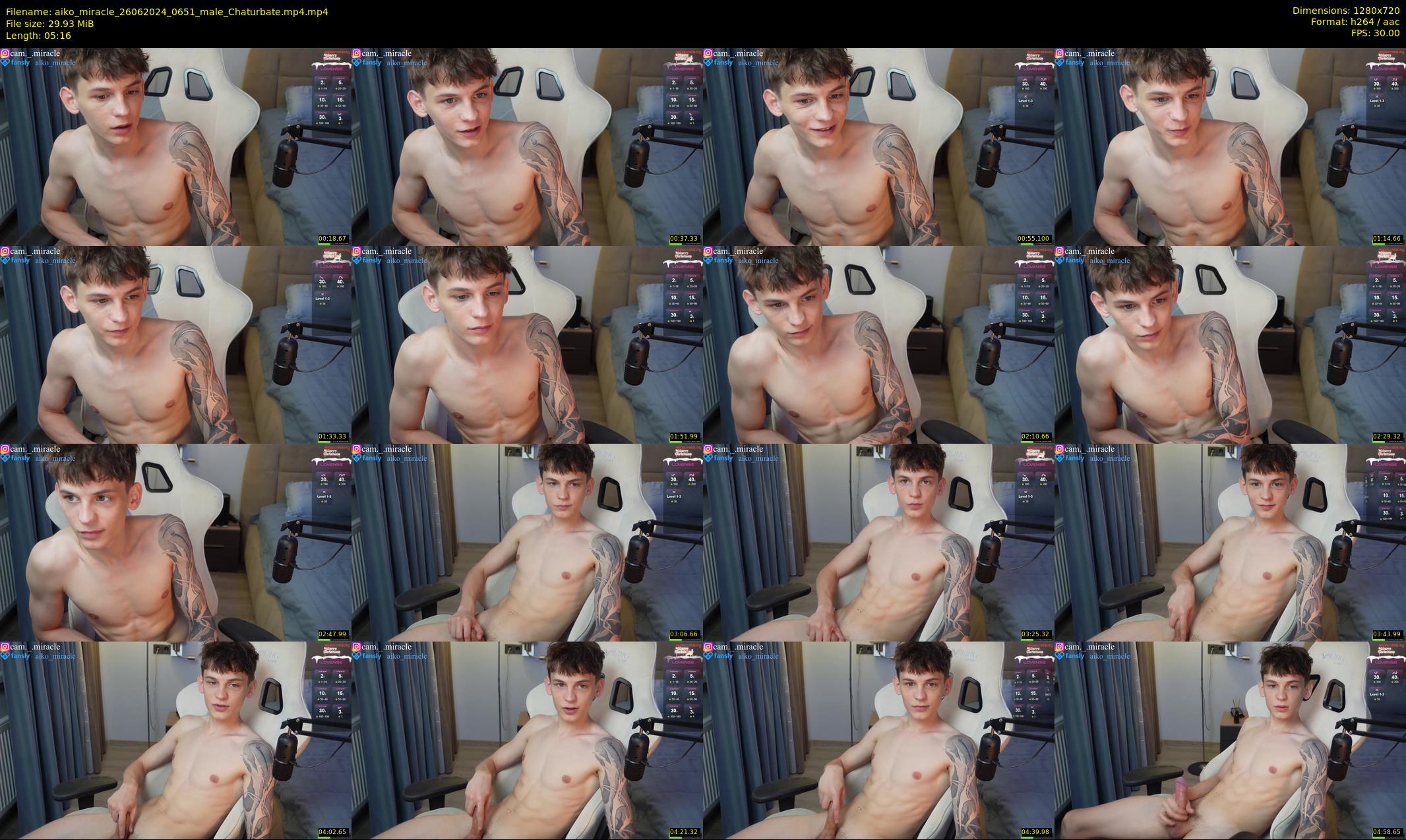 aiko_miracle — 6 minute Chaturbate male cam show recording, 720p, Jun 26, 2024