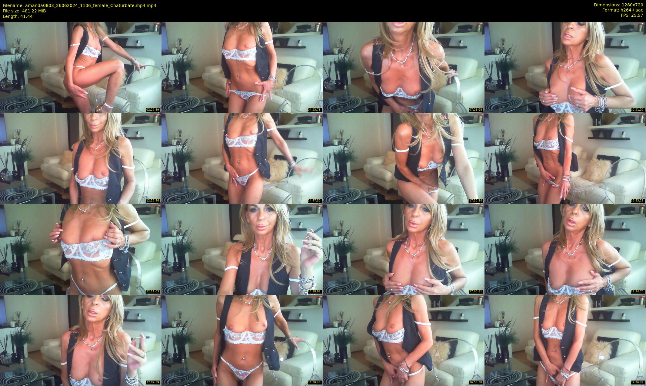 amanda0803 — 42 minute Chaturbate female cam show recording, 720p, Jun 26, 2024