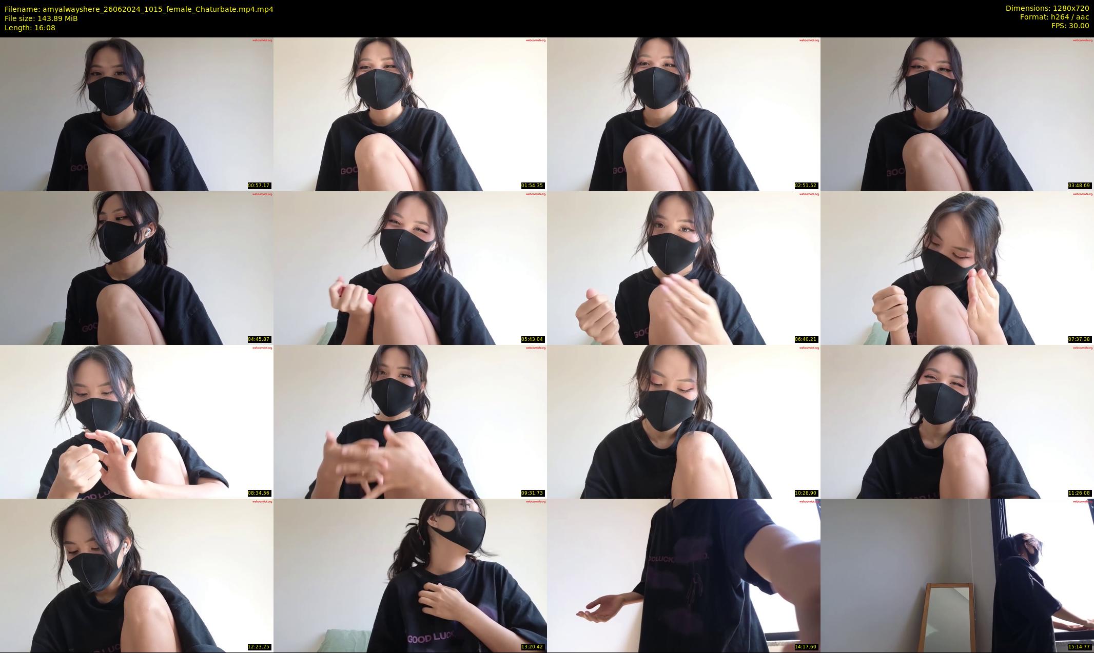 amyalwayshere — 17 minute Chaturbate female cam show recording, 720p, Jun 26, 2024