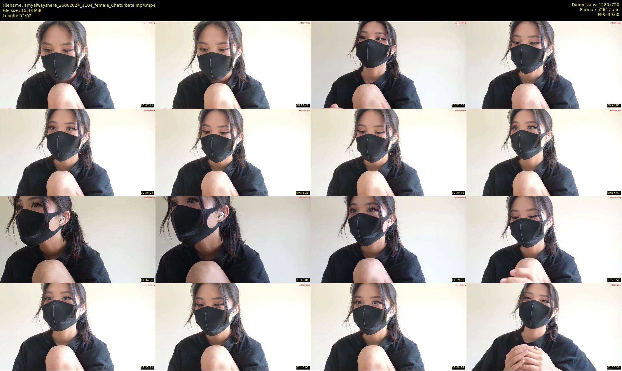 amyalwayshere — 3 minute Chaturbate female cam show recording, 720p, Jun 26, 2024