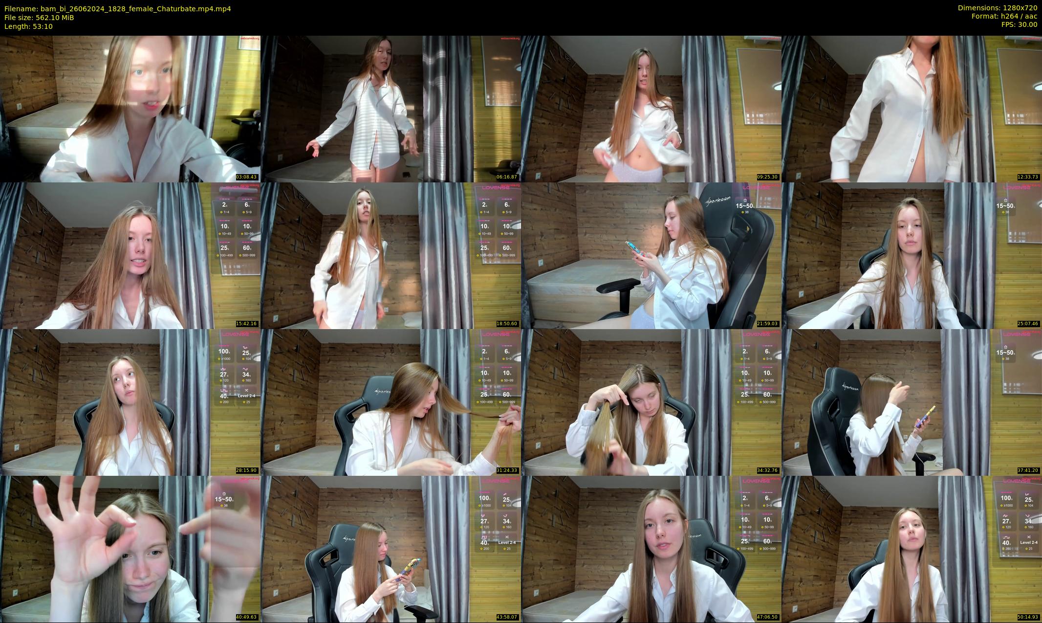 bam_bi — 54 minute Chaturbate female cam show recording, 720p, Jun 26, 2024