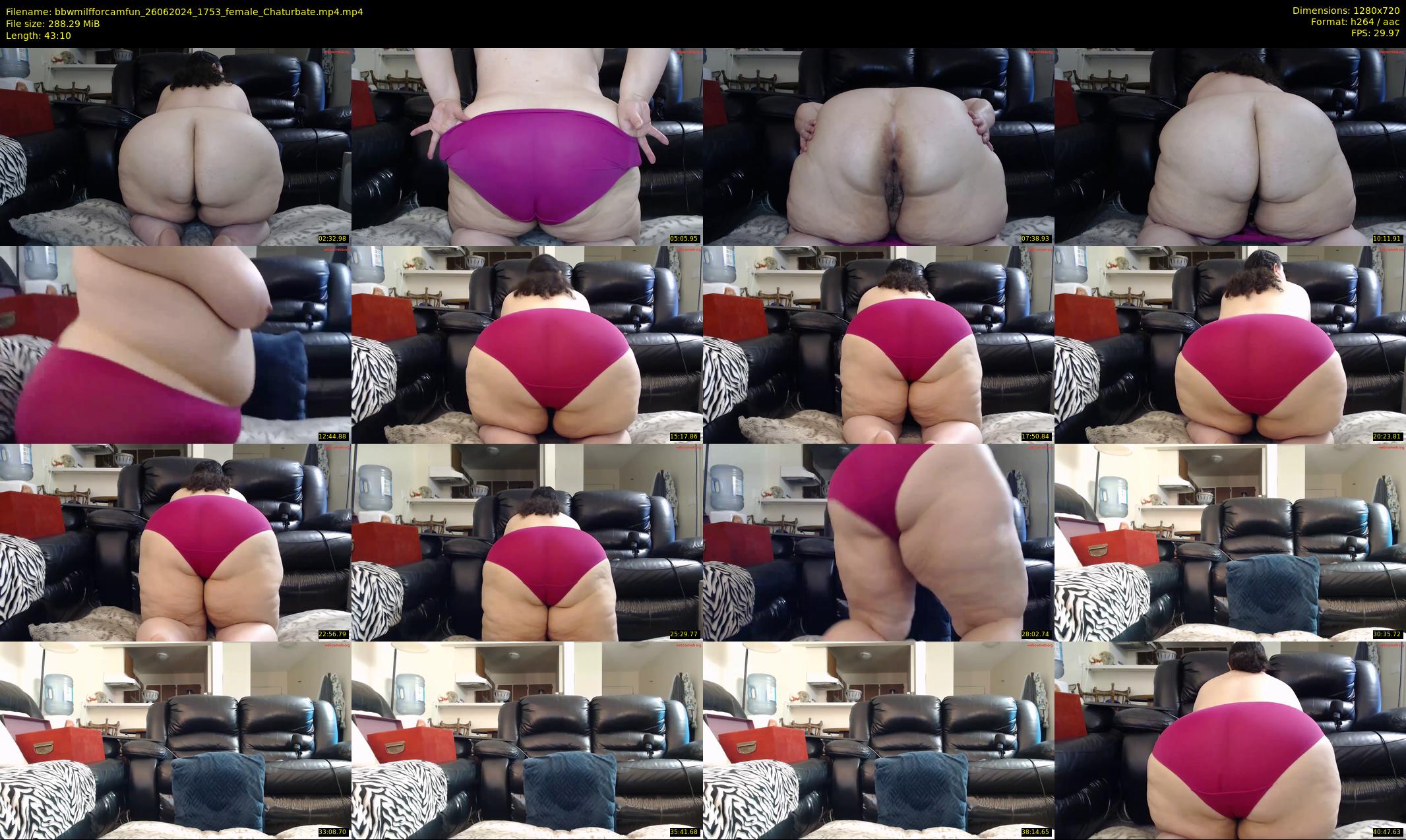bbwmilfforcamfun — 44 minute Chaturbate female cam show recording, 720p, Jun 26, 2024