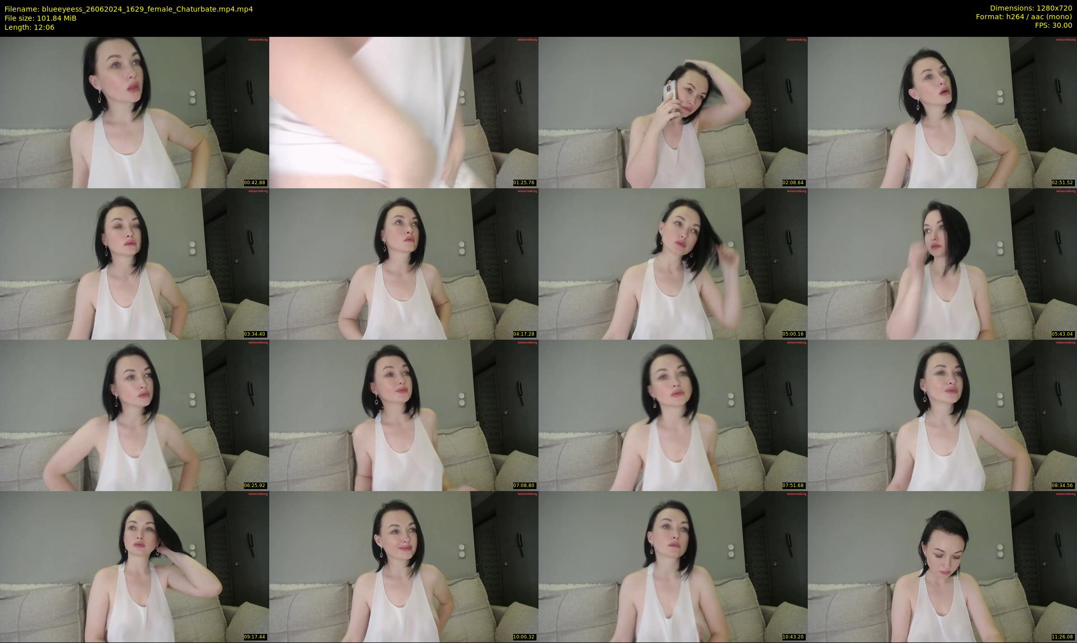 blueeyeess — 13 minute Chaturbate female cam show recording, 720p, Jun 26, 2024