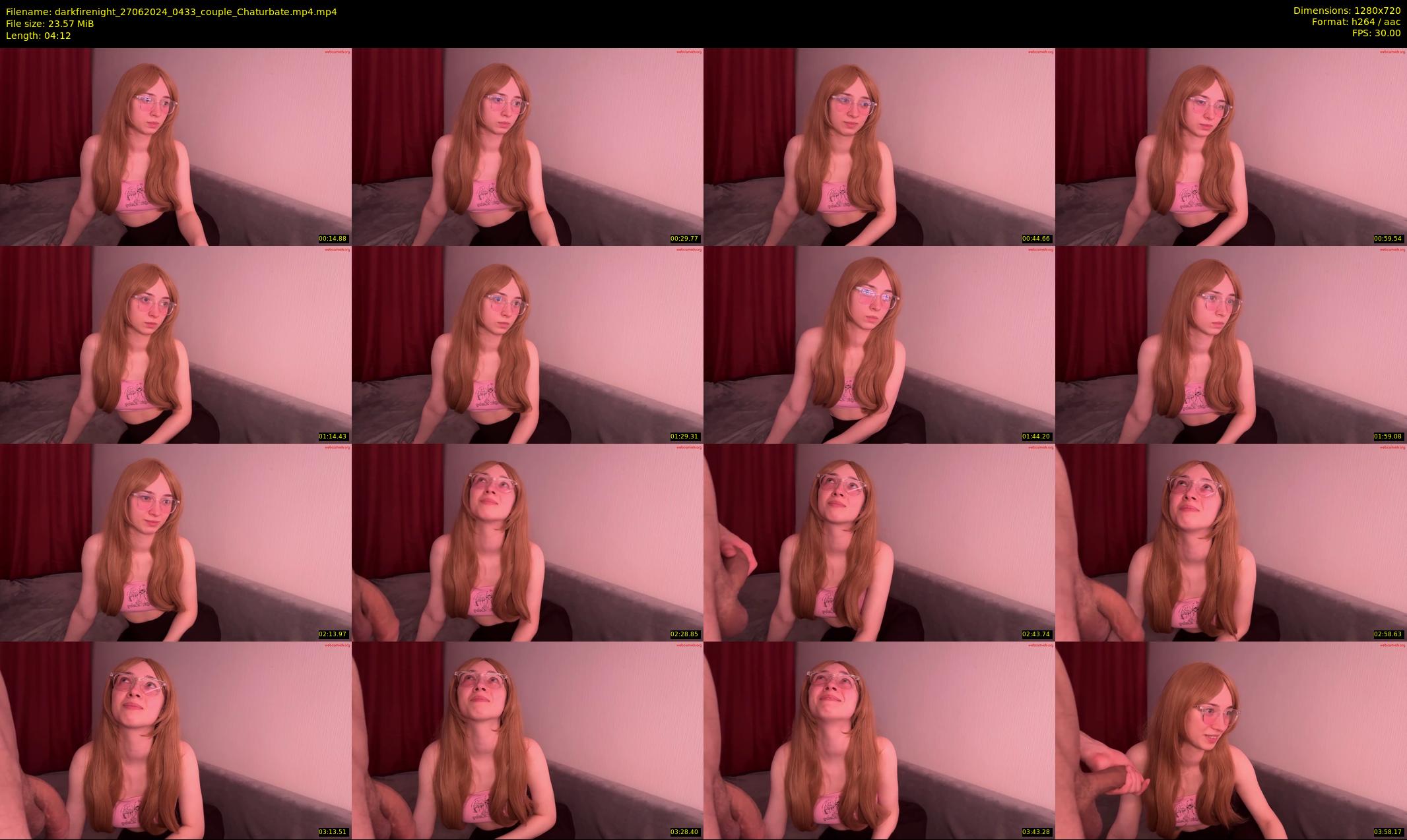 darkfirenight — 5 minute Chaturbate couple cam show recording, 720p, Jun 27, 2024
