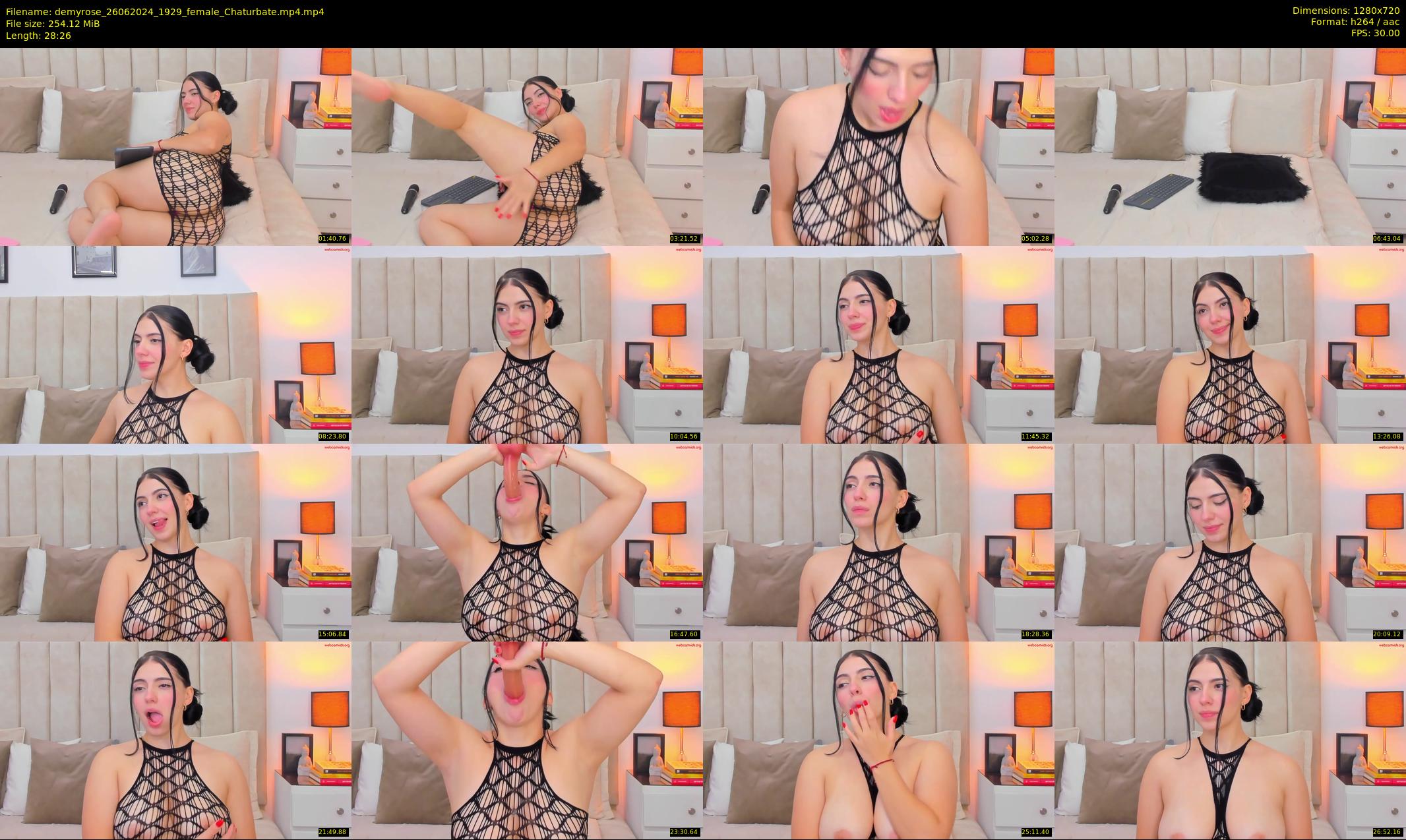 demyrose — 29 minute Chaturbate female cam show recording, 720p, Jun 26, 2024