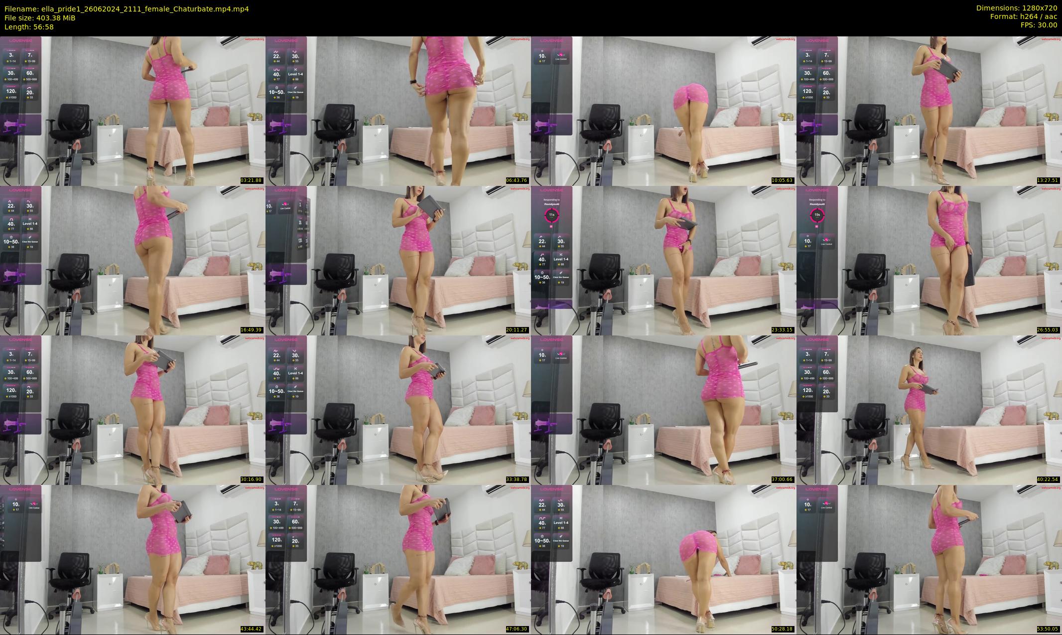 ella_pride1 — 57 minute Chaturbate female cam show recording, 720p, Jun 26, 2024