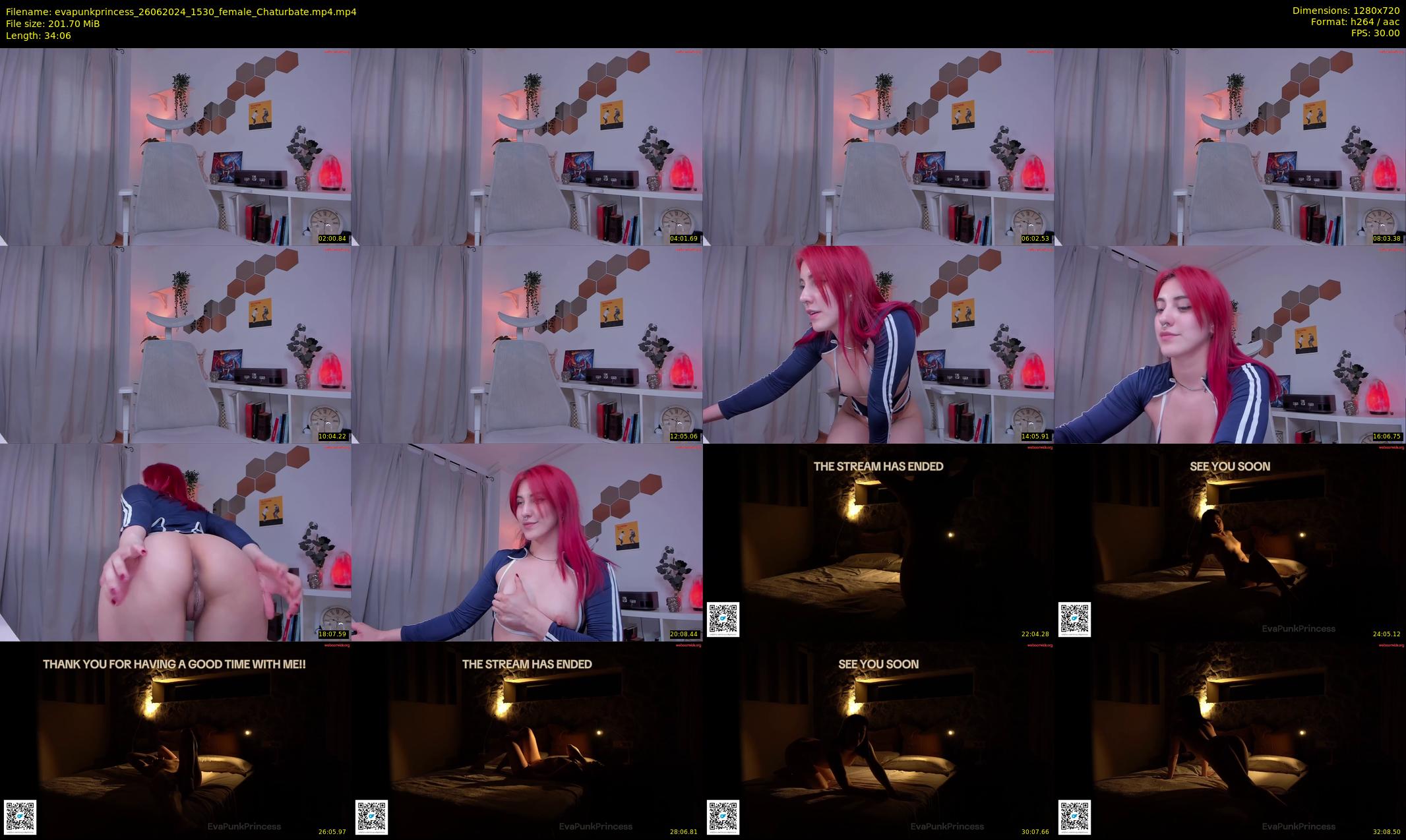evapunkprincess — 35 minute Chaturbate female cam show recording, 720p, Jun 26, 2024