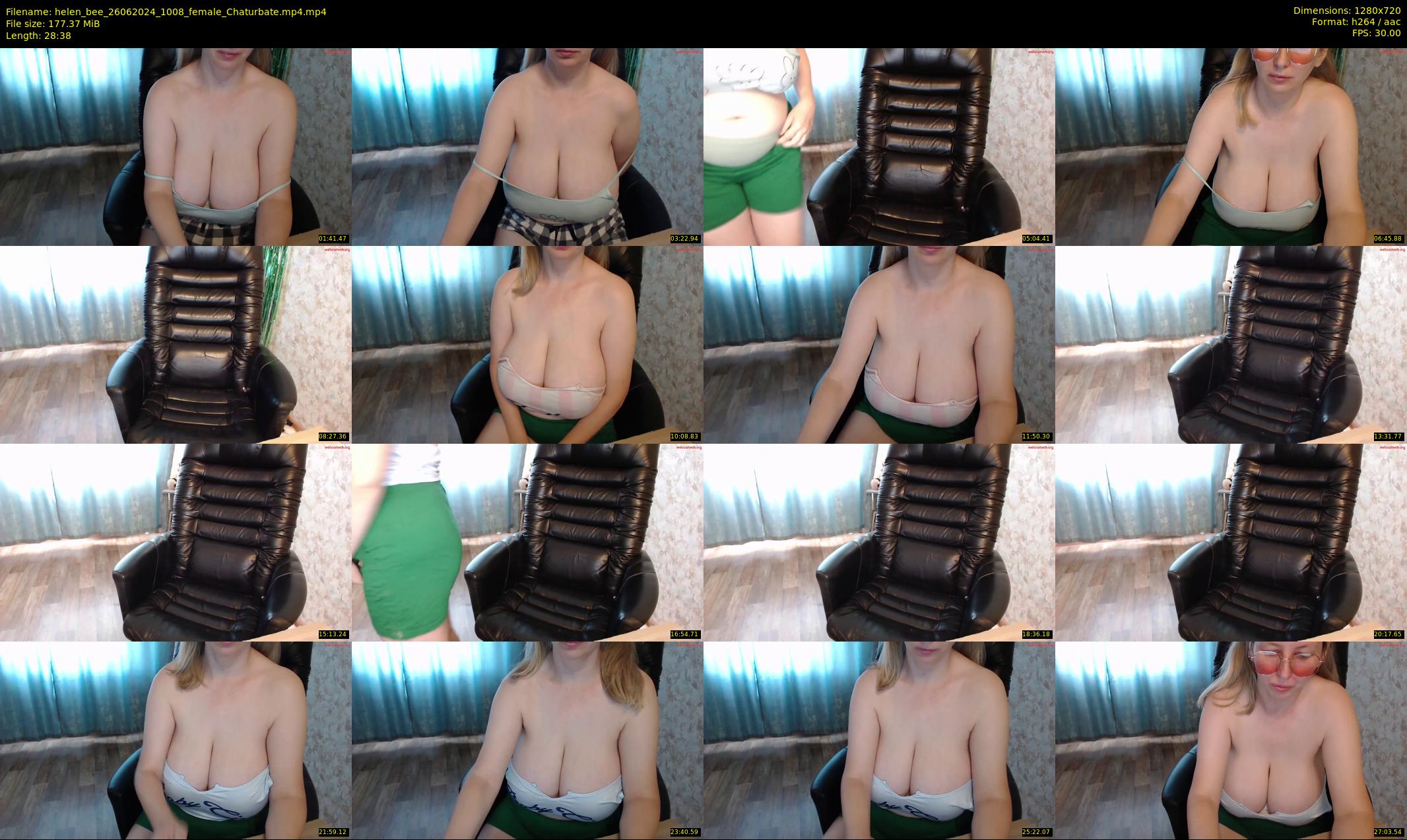 helen_bee — 29 minute Chaturbate female cam show recording, 720p, Jun 26, 2024