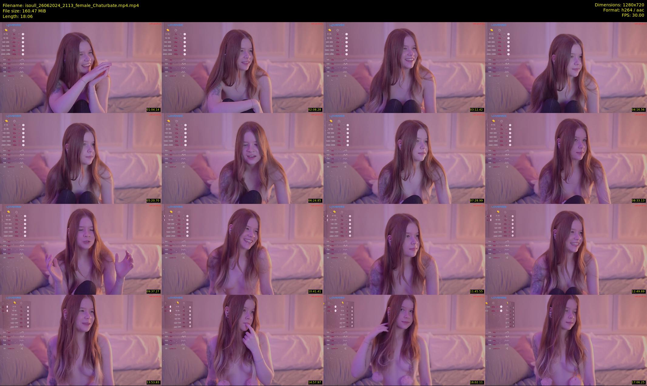 isoull — 19 minute Chaturbate female cam show recording, 720p, Jun 26, 2024