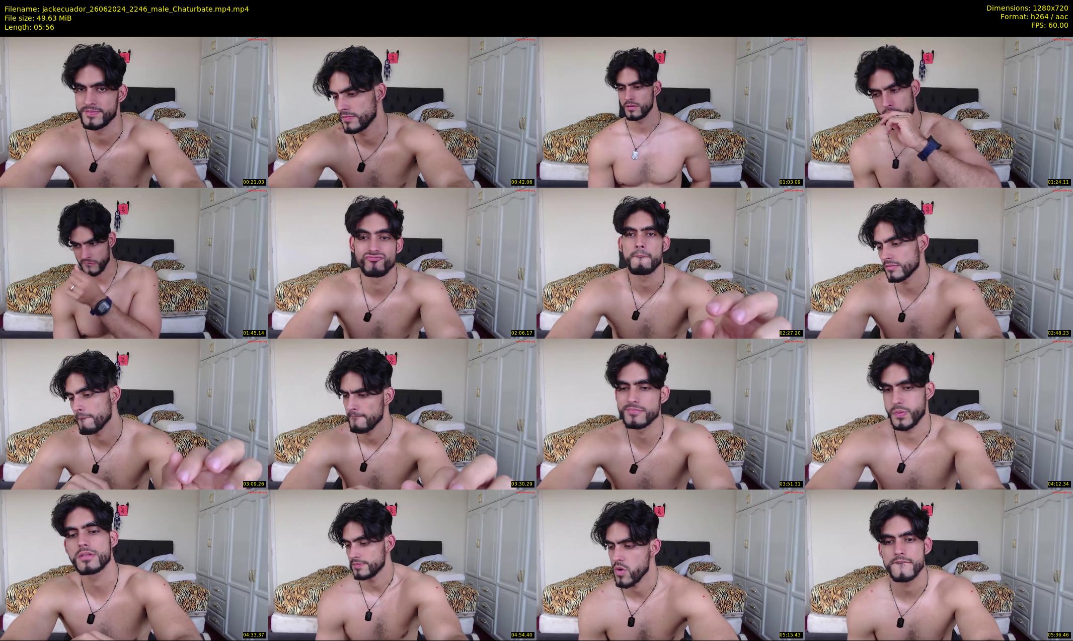 jackecuador — 6 minute Chaturbate male cam show recording, 720p, Jun 26, 2024