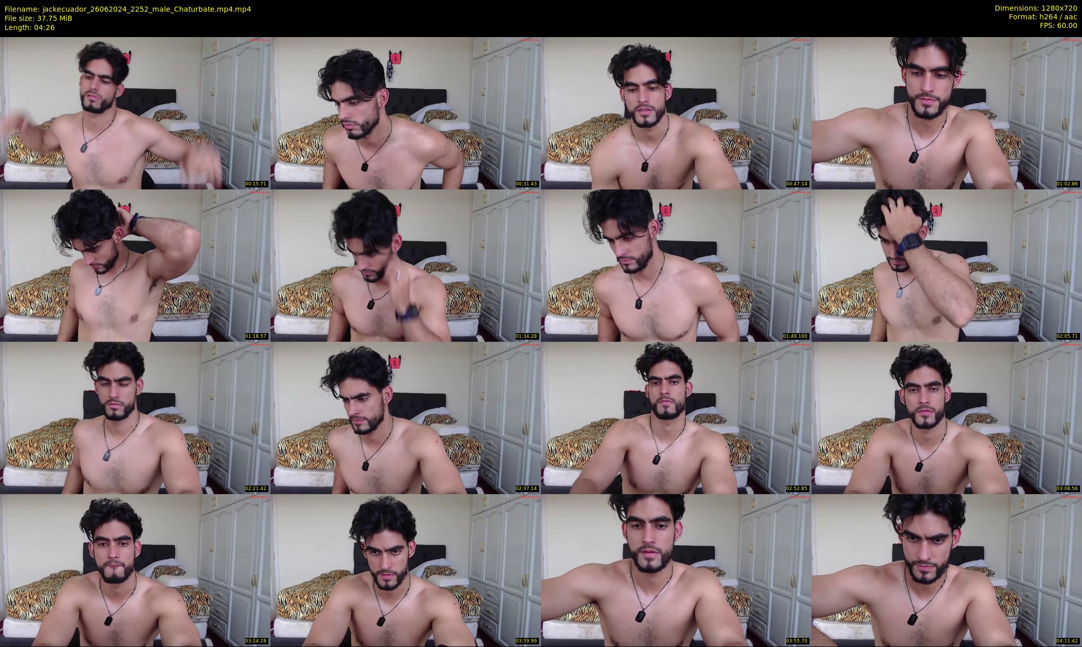jackecuador — 5 minute Chaturbate male cam show recording, 720p, Jun 26, 2024