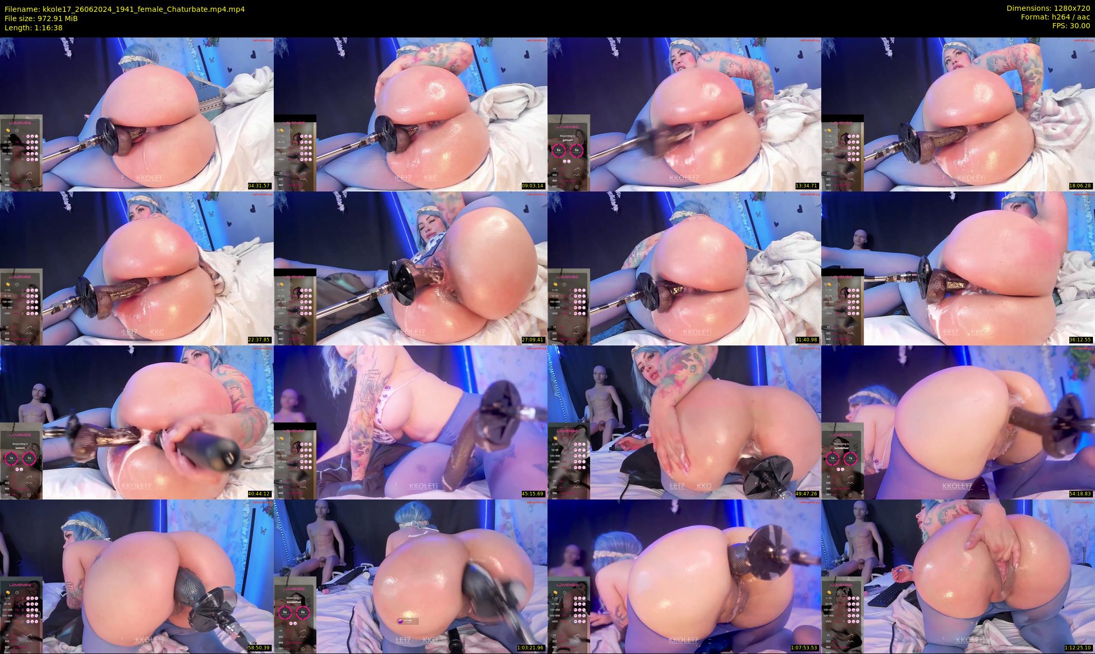 kkole17 — 77 minute Chaturbate female cam show recording, 720p, Jun 26, 2024