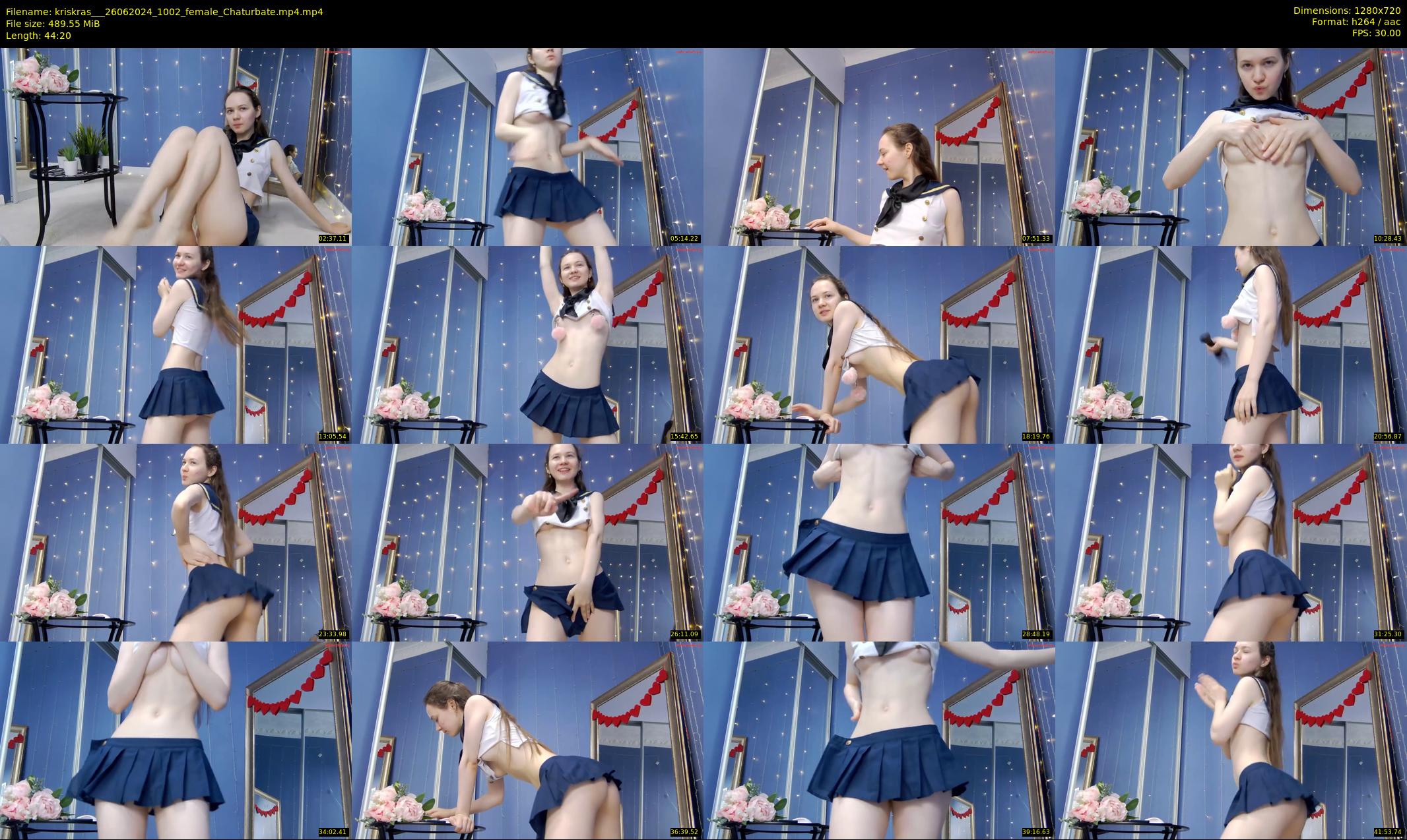 kriskras__ — 45 minute Chaturbate female cam show recording, 720p, Jun 26, 2024
