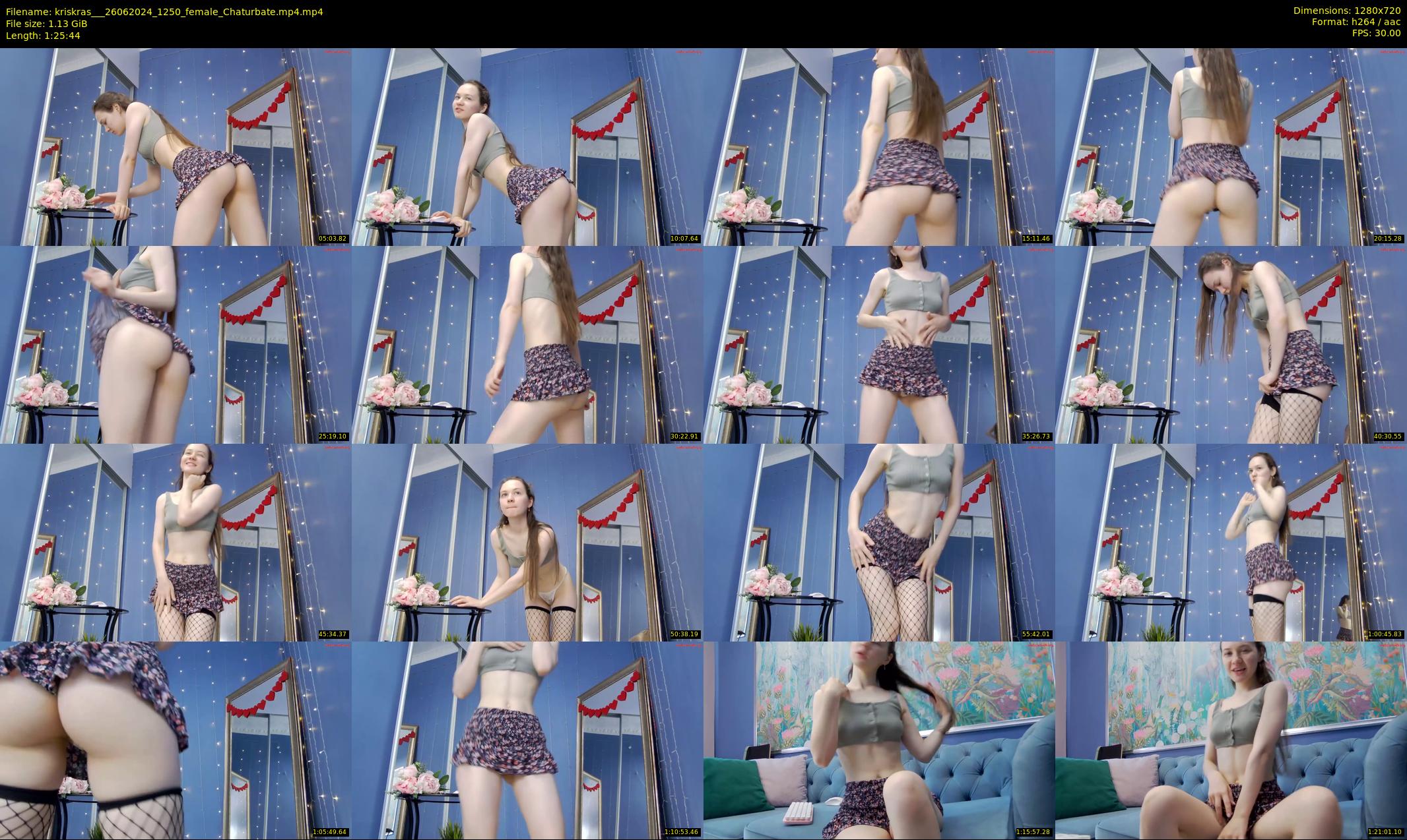 kriskras__ — 86 minute Chaturbate female cam show recording, 720p, Jun 26, 2024