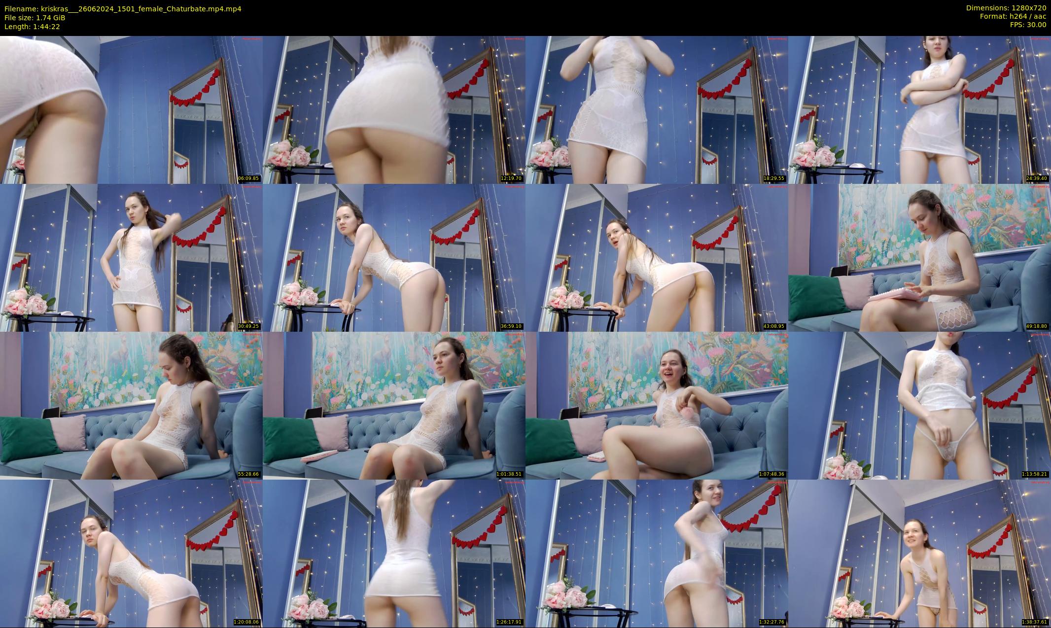 kriskras__ — 105 minute Chaturbate female cam show recording, 720p, Jun 26, 2024