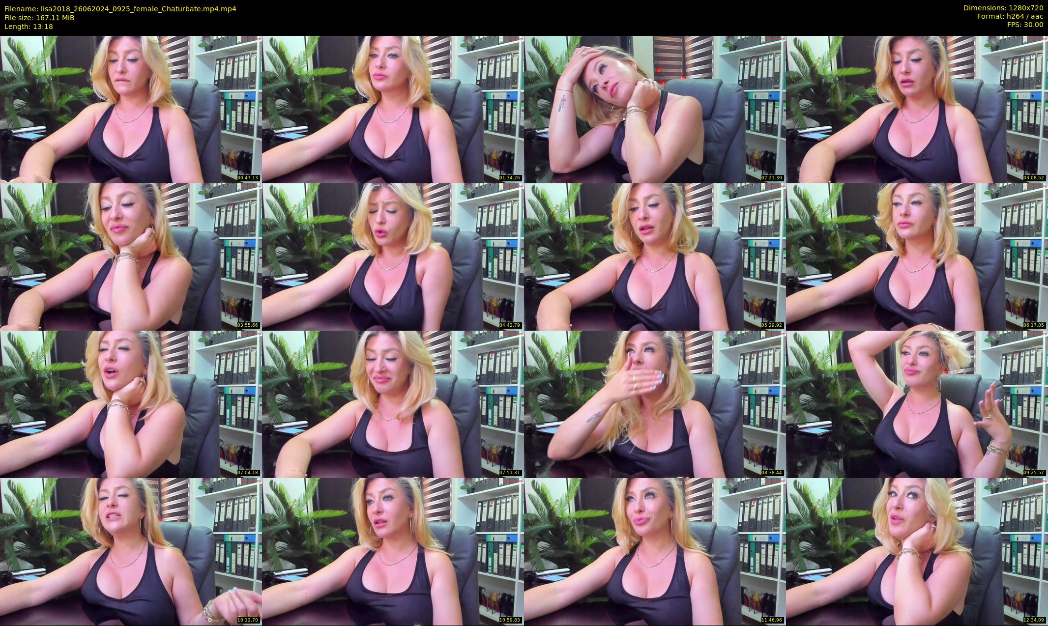 lisa2018 — 14 minute Chaturbate female cam show recording, 720p, Jun 26, 2024